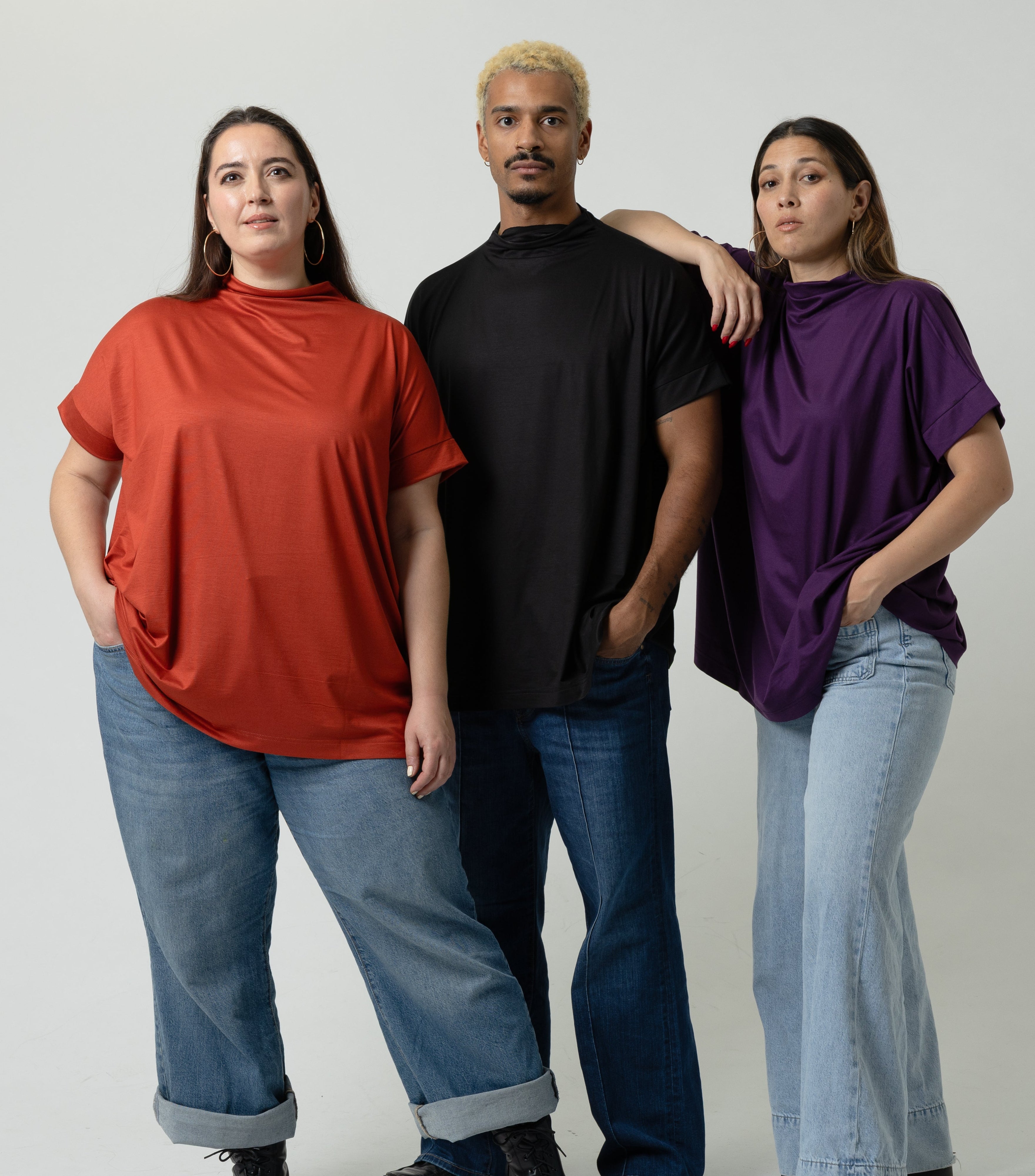 Aris T-Shirt in Viscose - Jersey