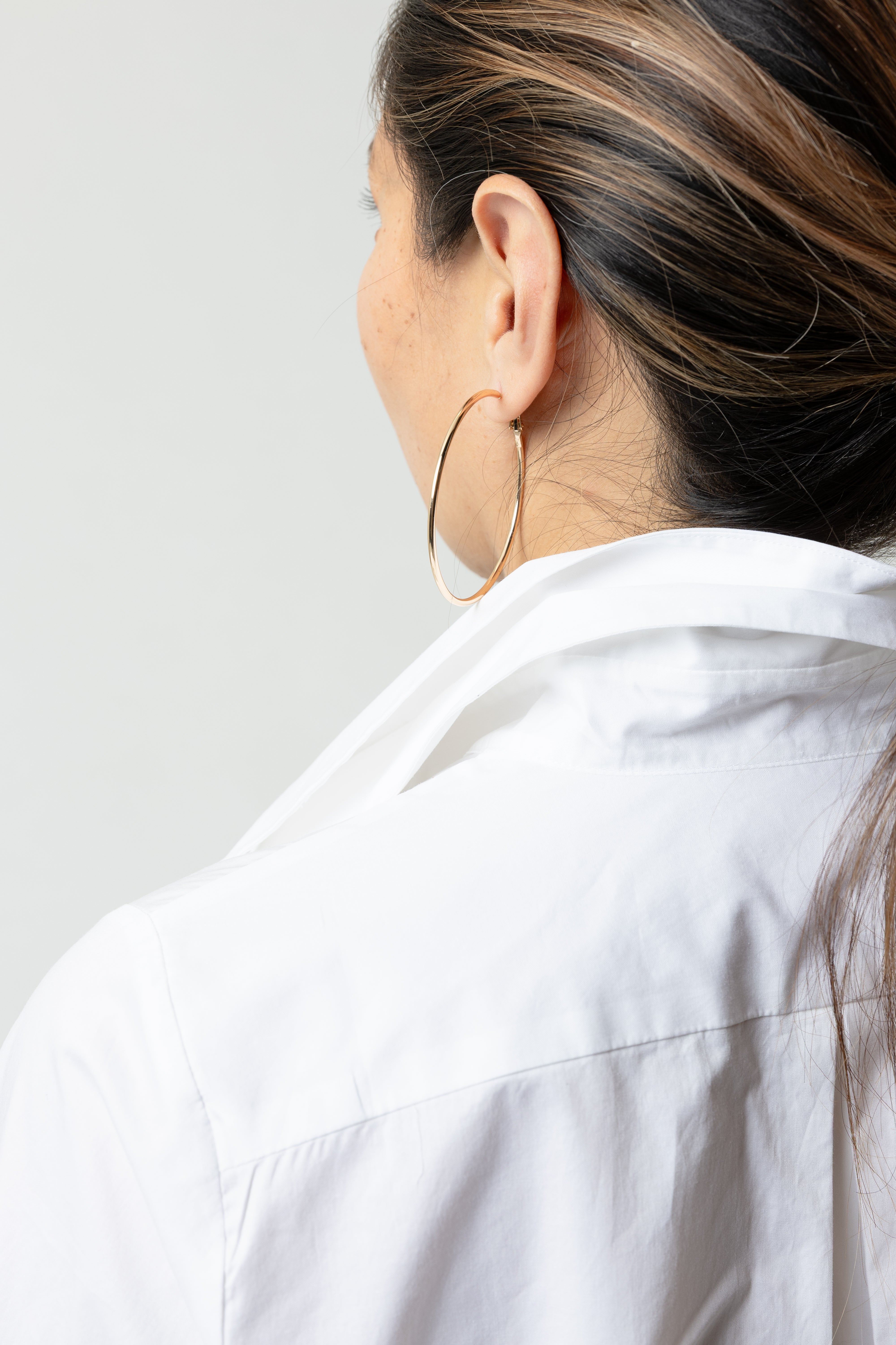 Matrix Blouse in Lightly Crushed Cotton