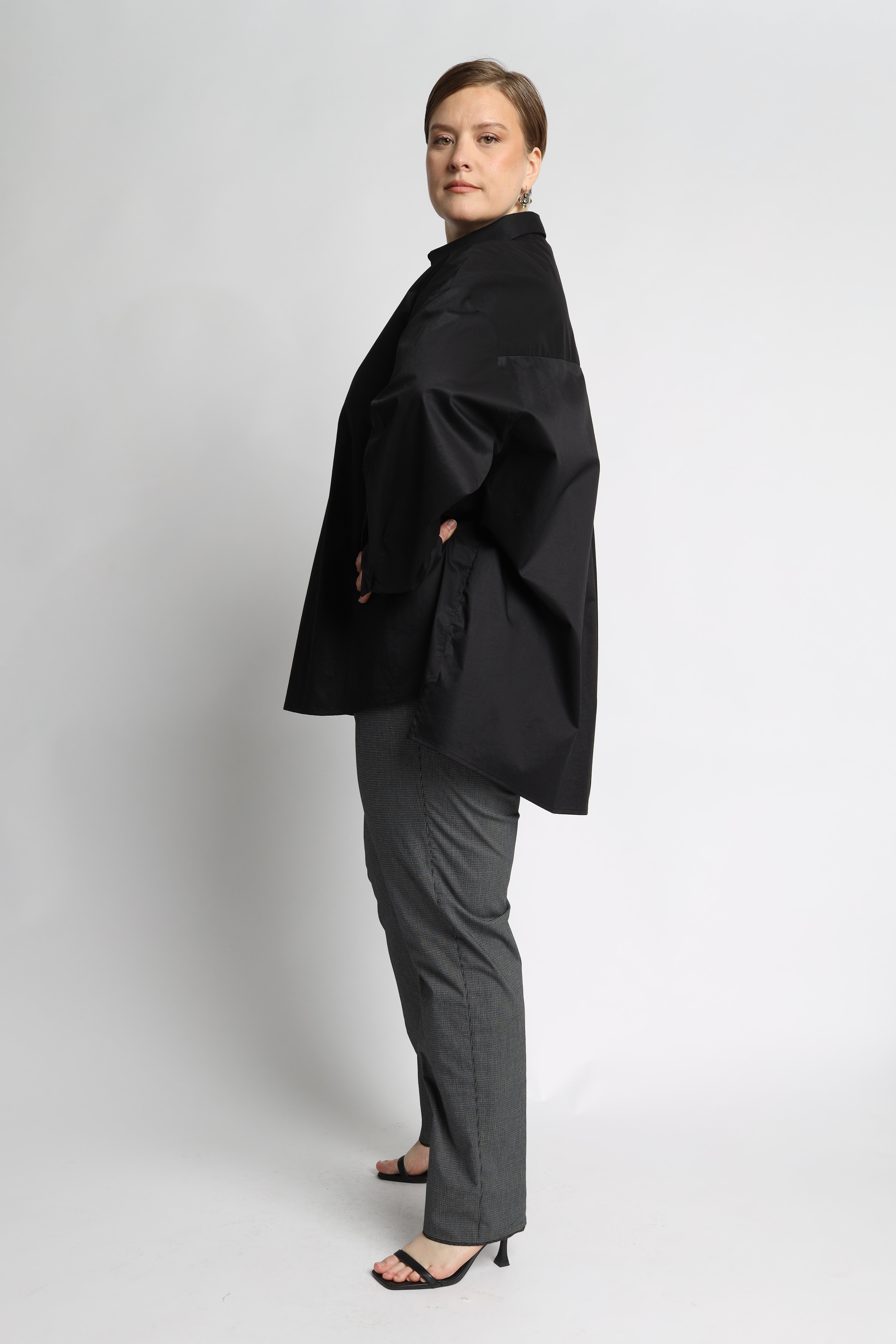 Adika Blouse in Lightly Crushed Cotton