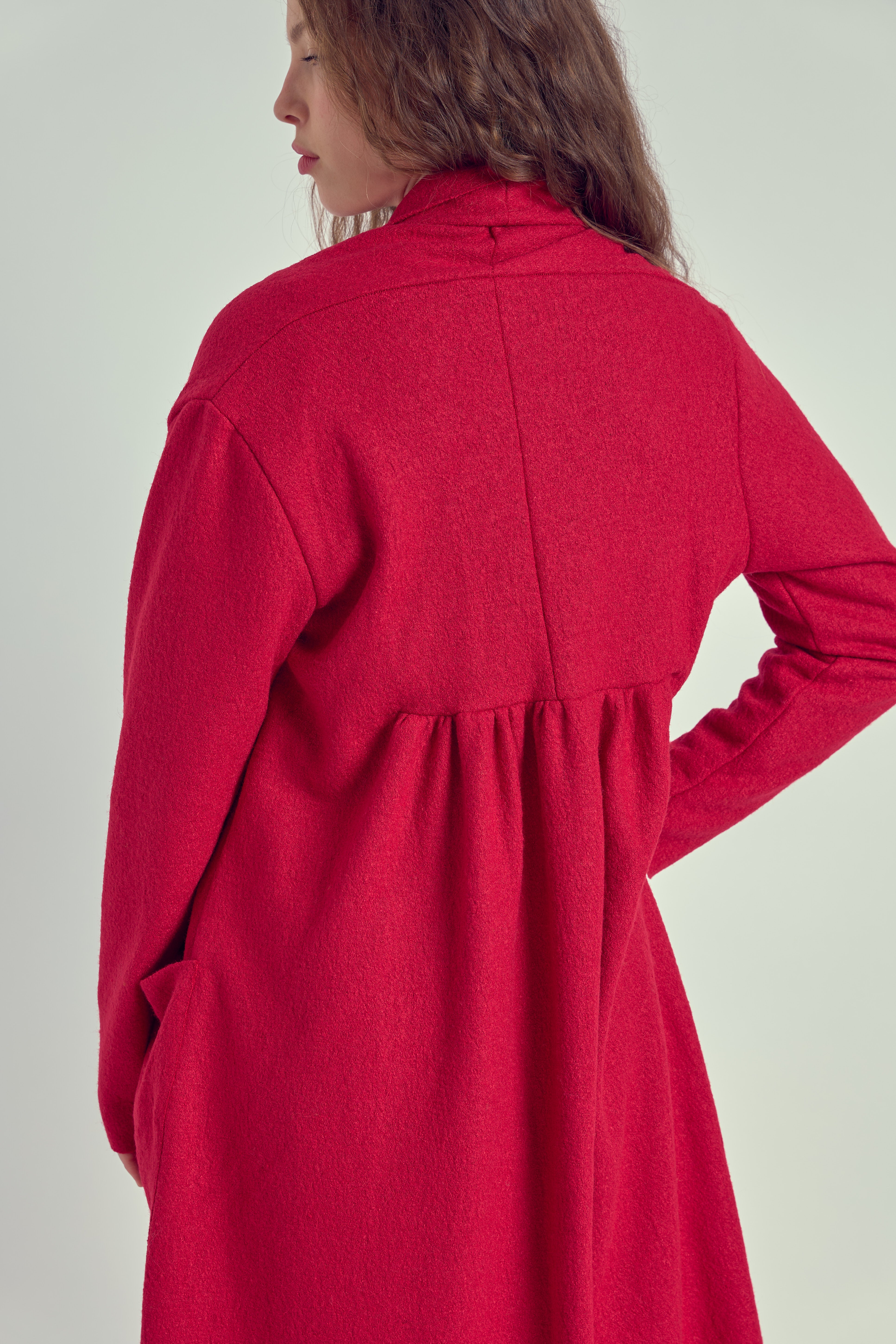 Erika Cardigan in Viskose-Wolle