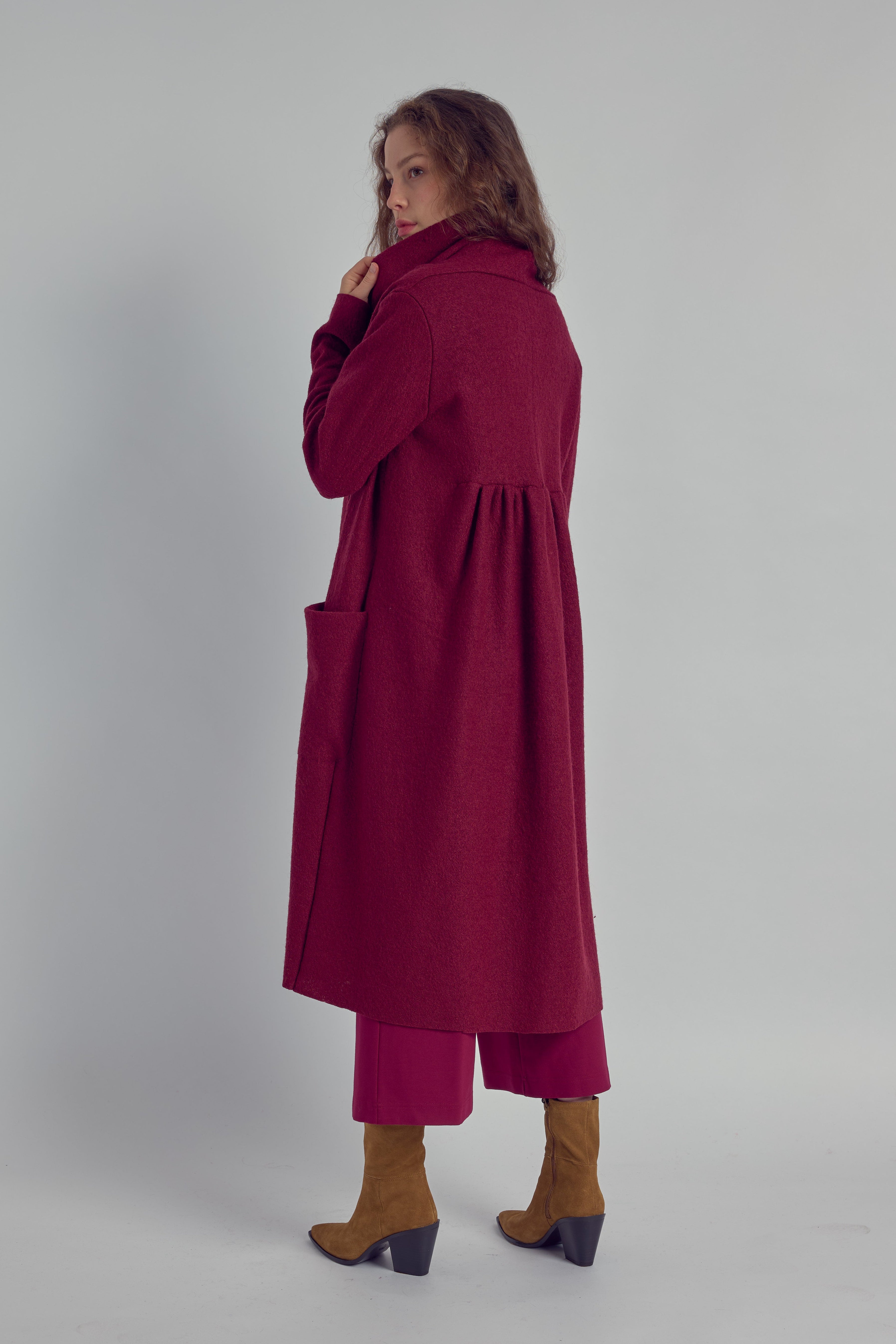 Erika Cardigan in Viskose-Wolle