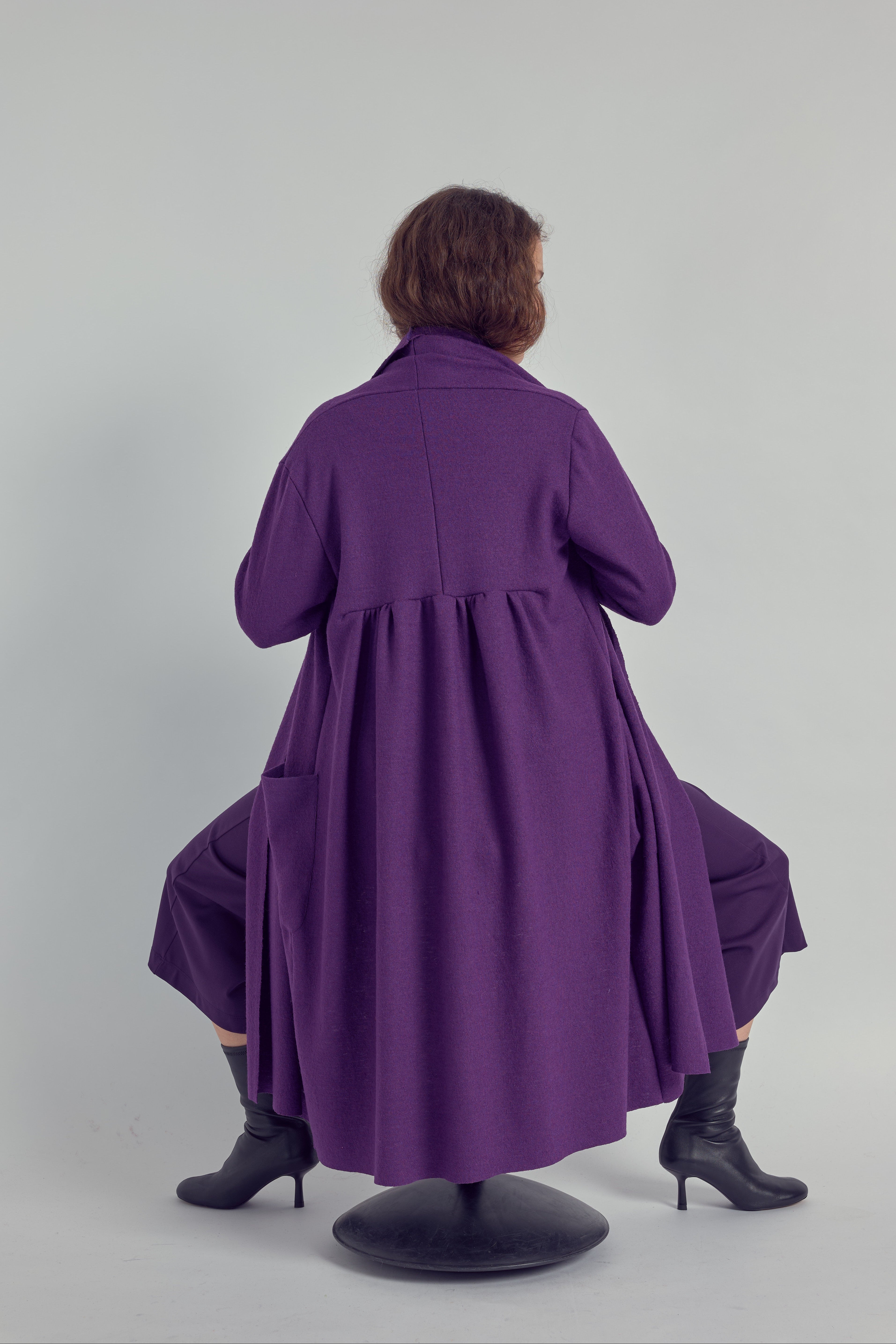 Erika Cardigan in Viskose-Wolle