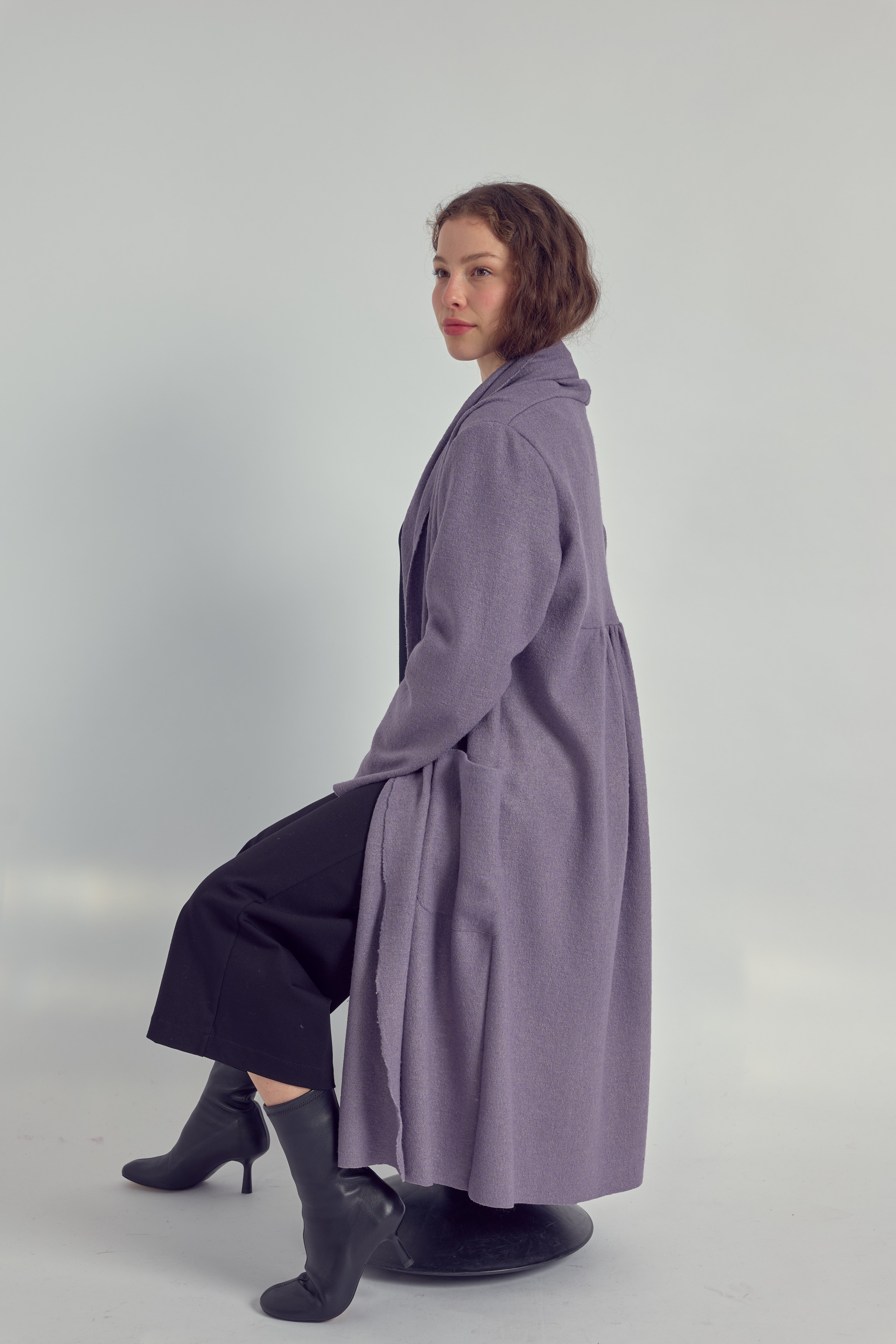 Erika Cardigan in Viskose-Wolle