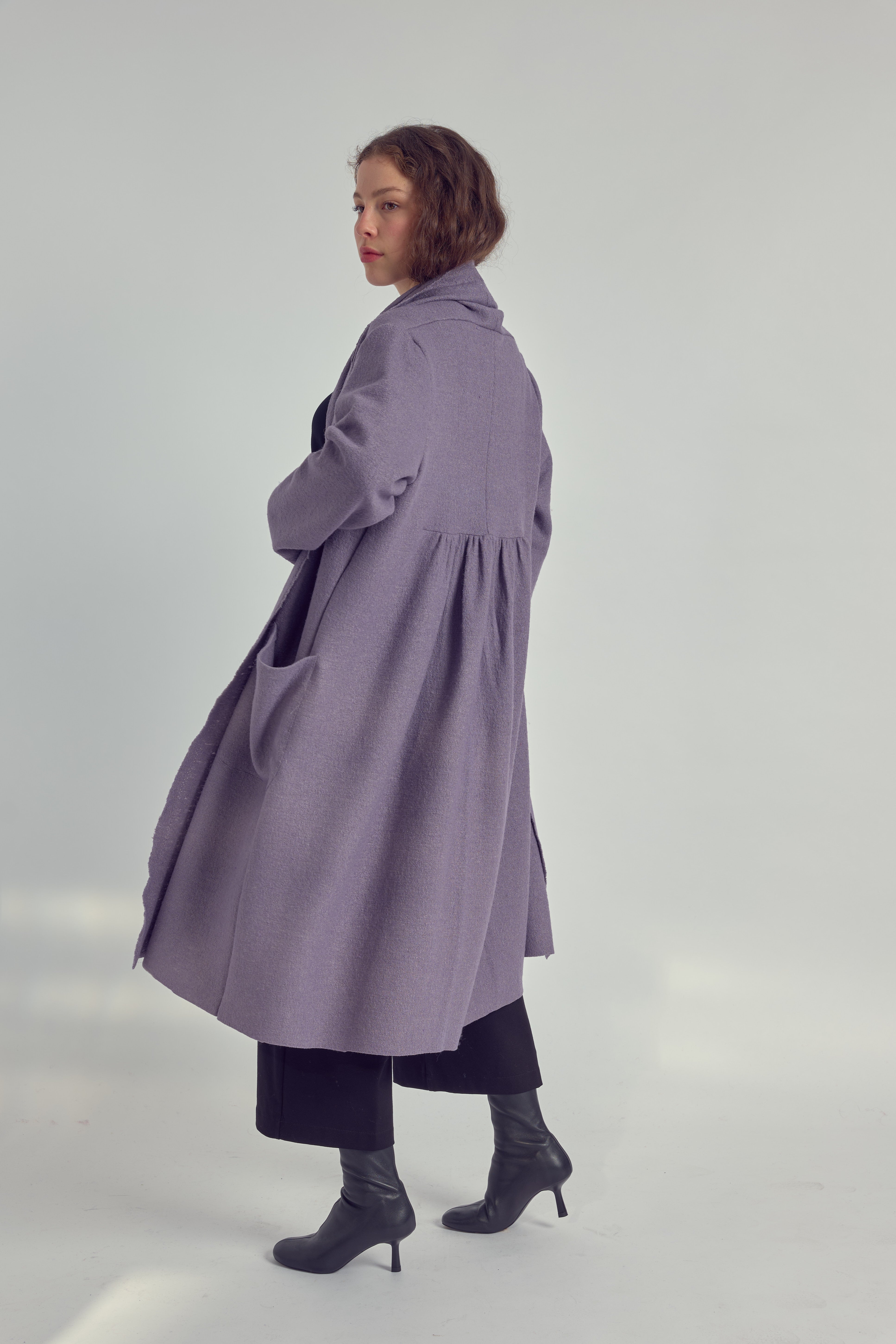 Erika Cardigan in Viskose-Wolle