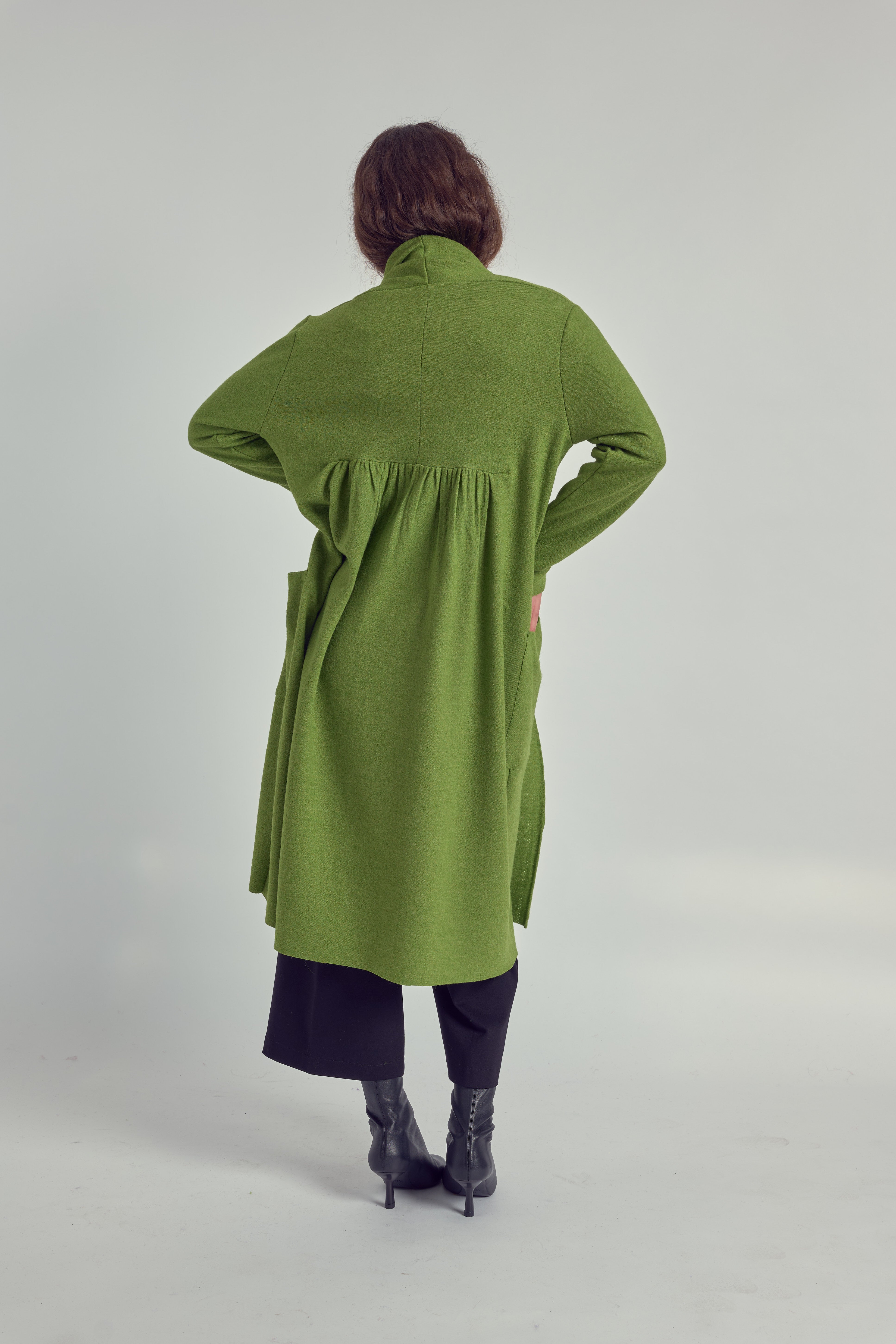 Erika Cardigan in Viskose-Wolle