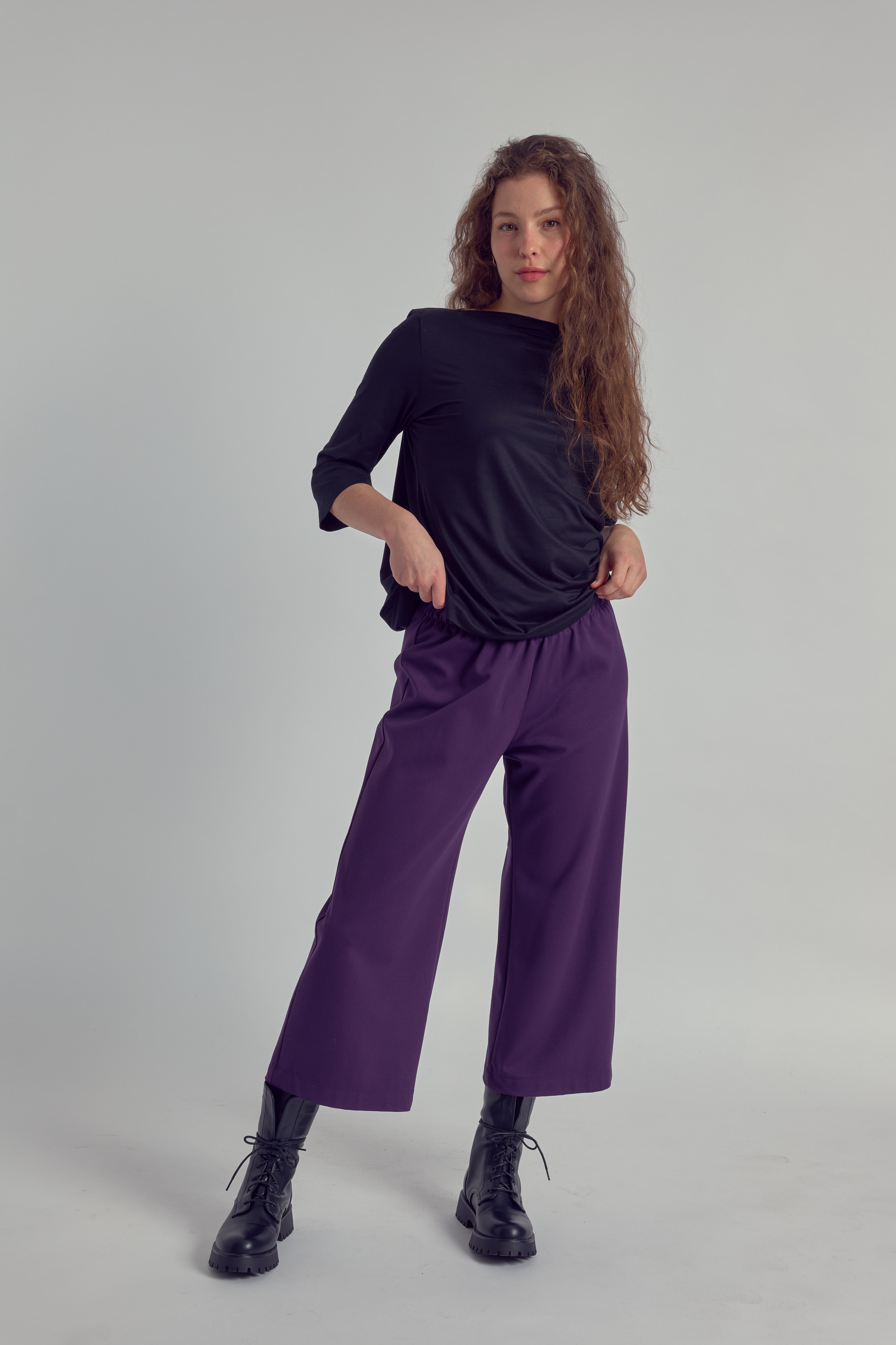 Ceres Culotte in Schwerem Viskose-Jersey