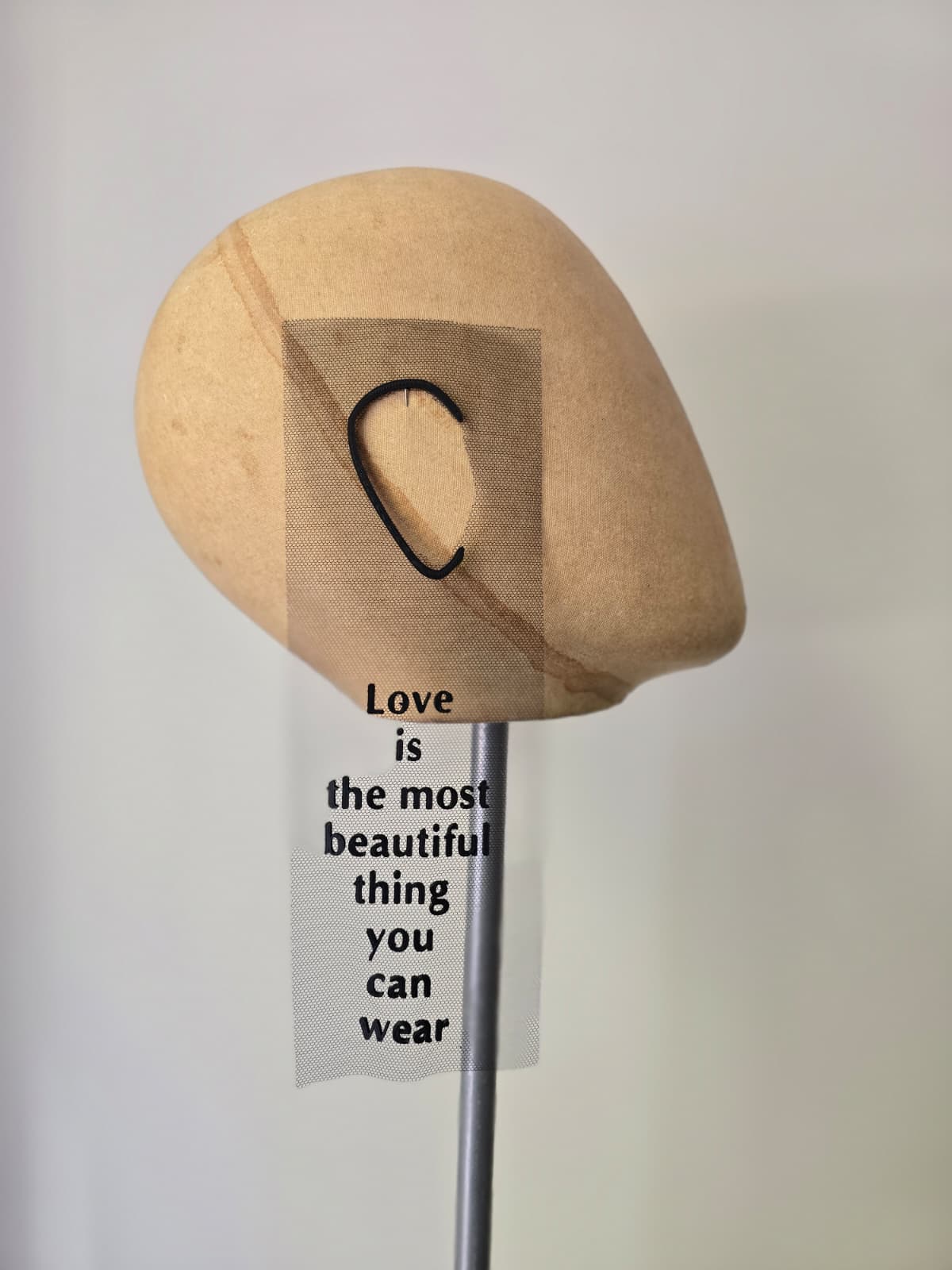 Love Note Ear Cuff - 3D Print on Tulle