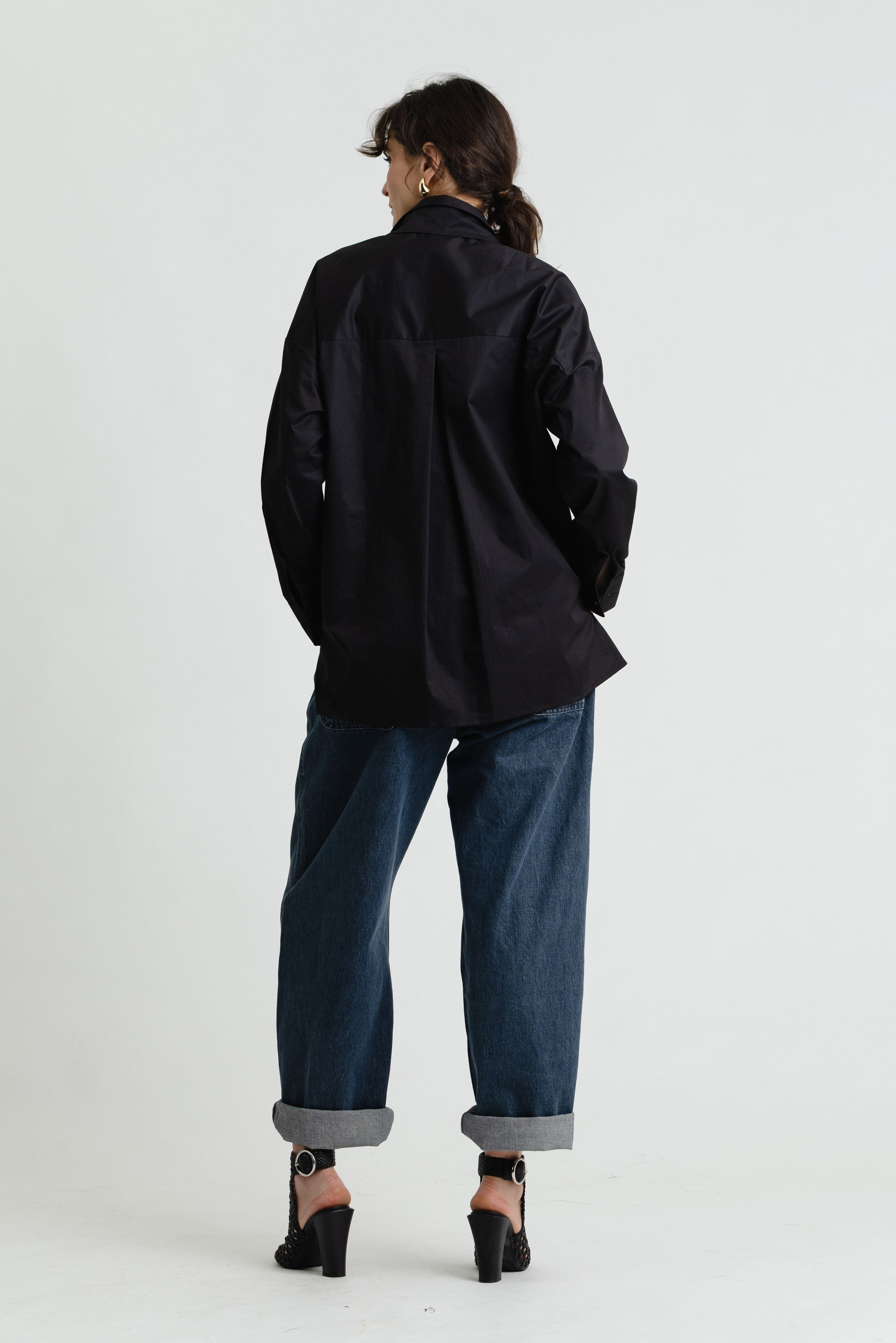 Adika Blouse in Lightly Crushed Cotton