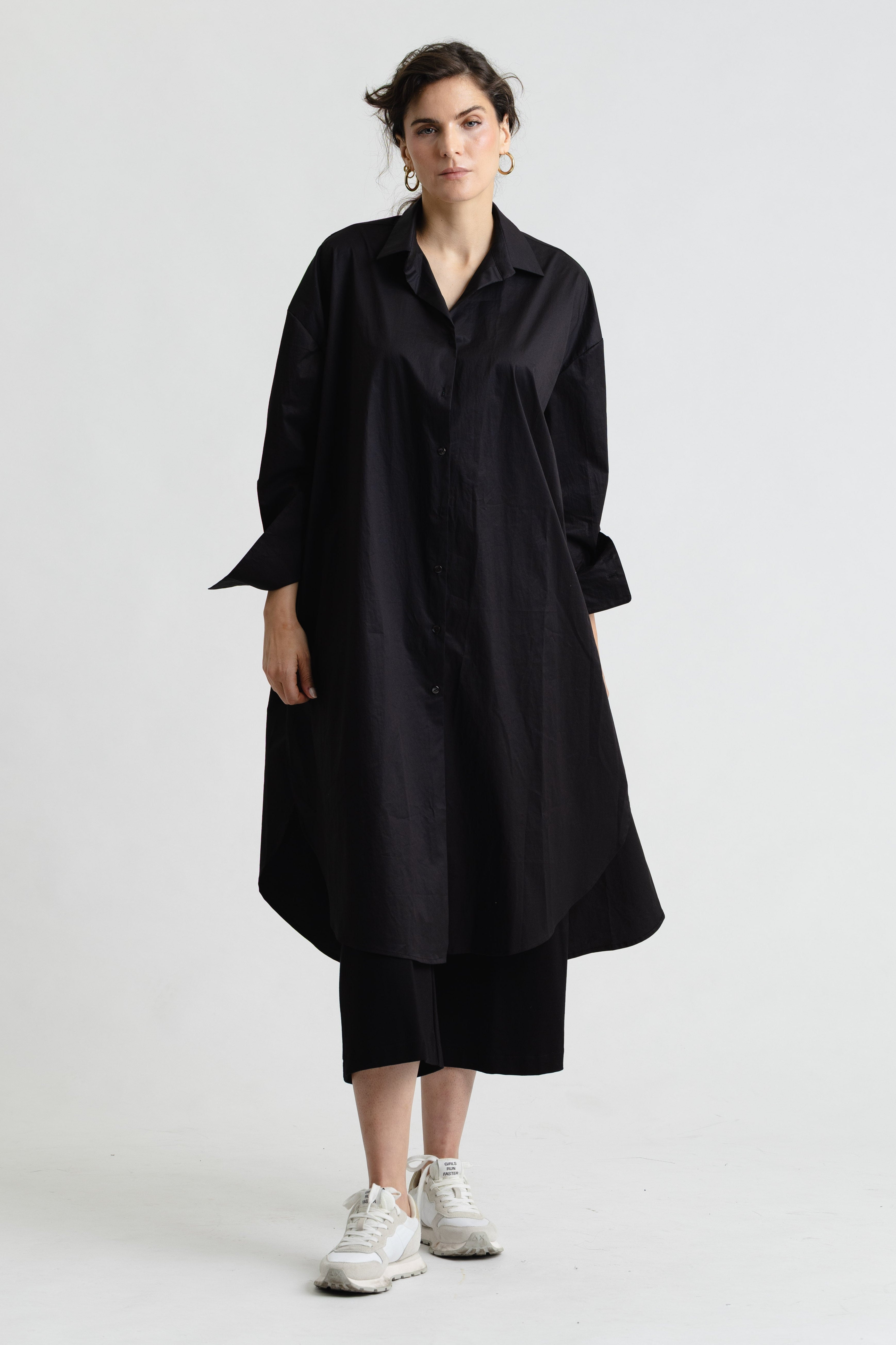 Galore Blouse in Lightly Crushed Cotton