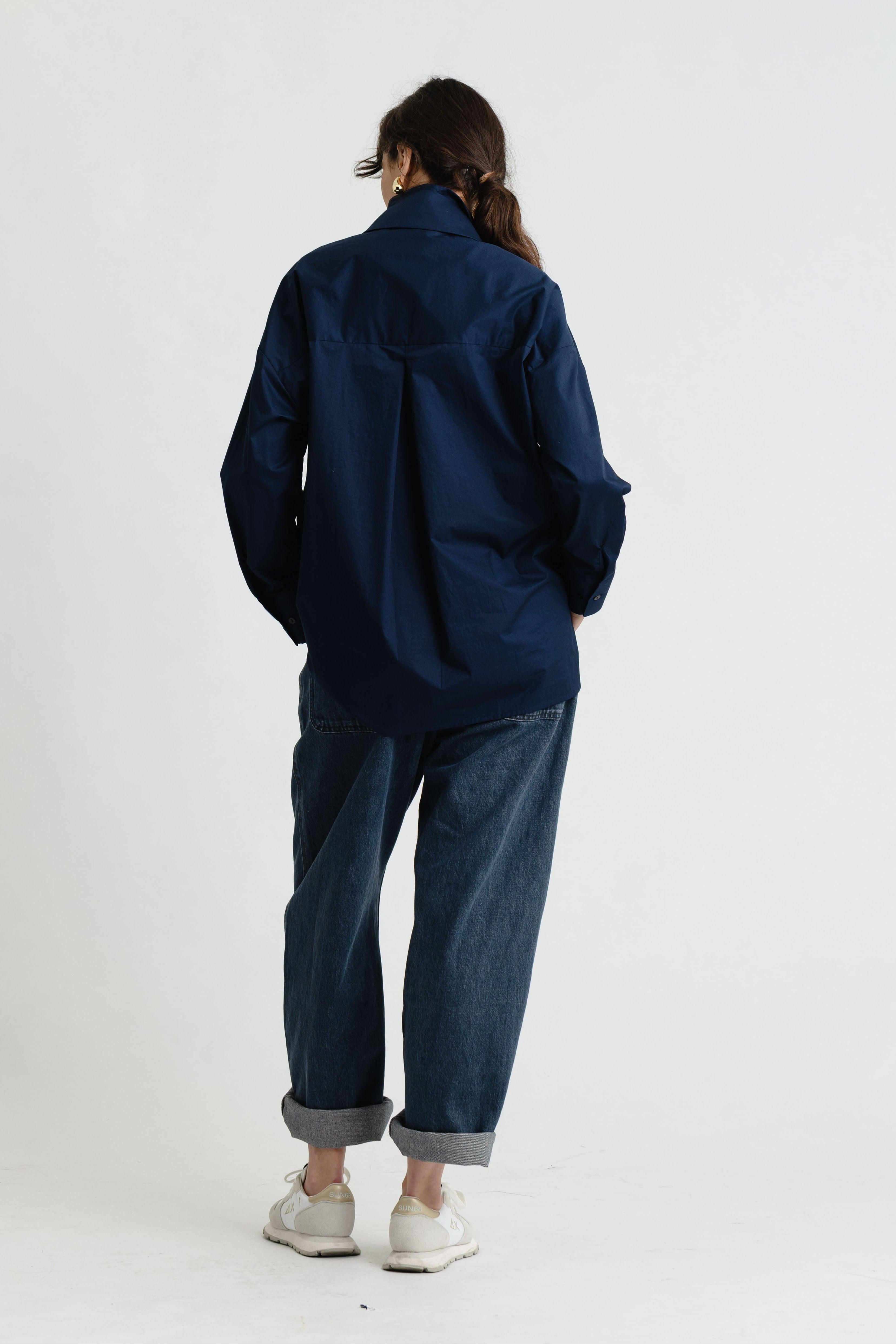 Adika Blouse in Lightly Crushed Cotton