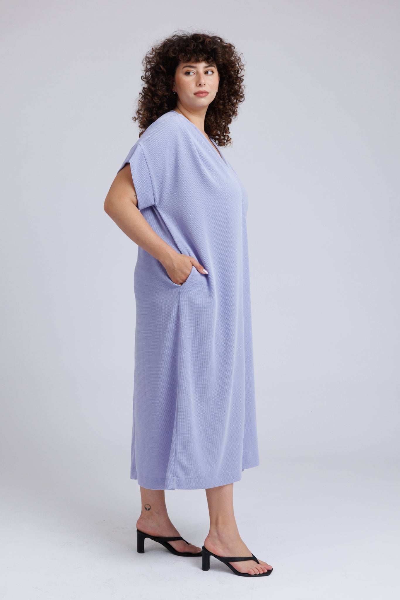 Yara Dress in Waffle - ADAM BRODY Zürich