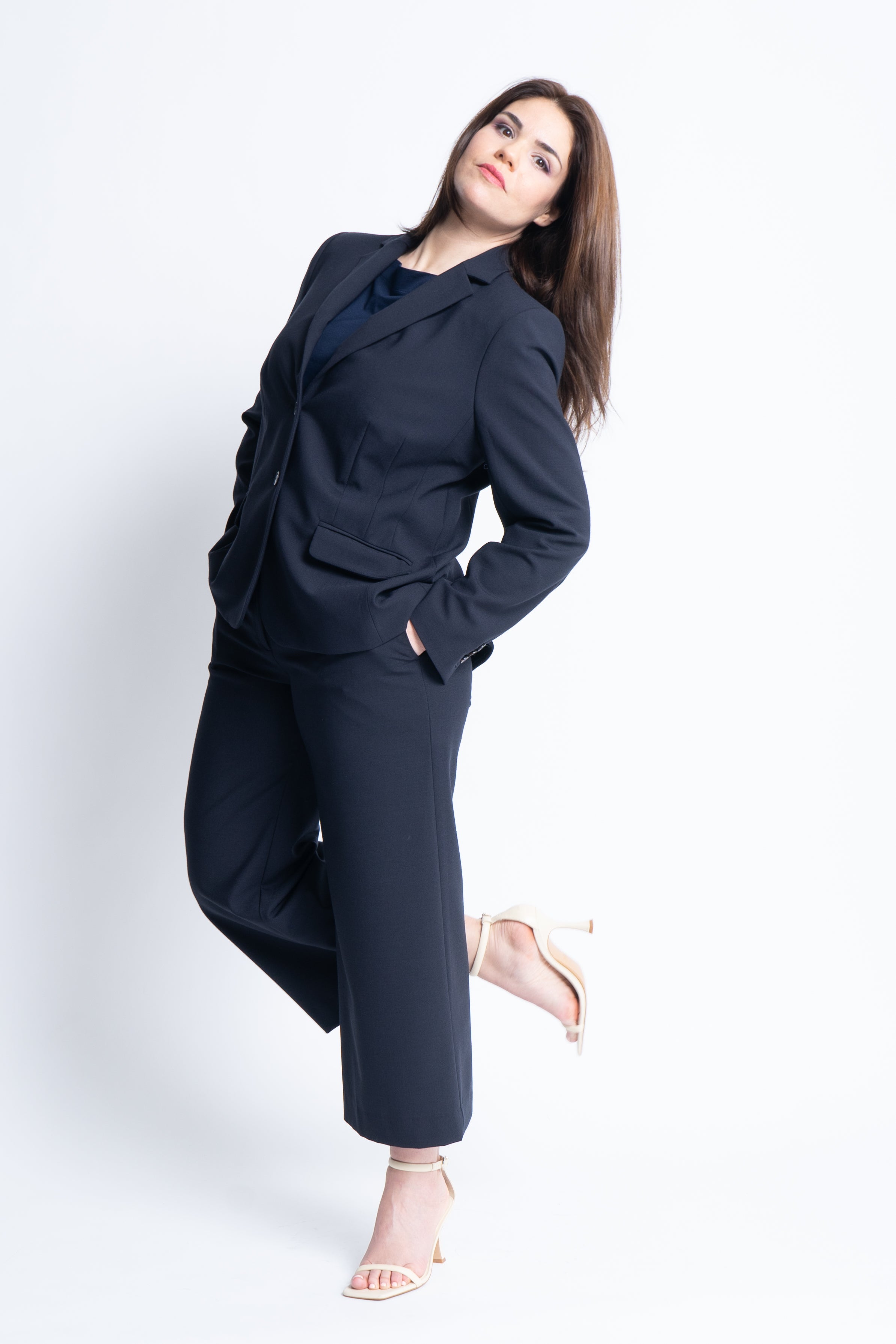 Ava Blazer in Cool Wool Stretch - ADAM BRODY Zürich