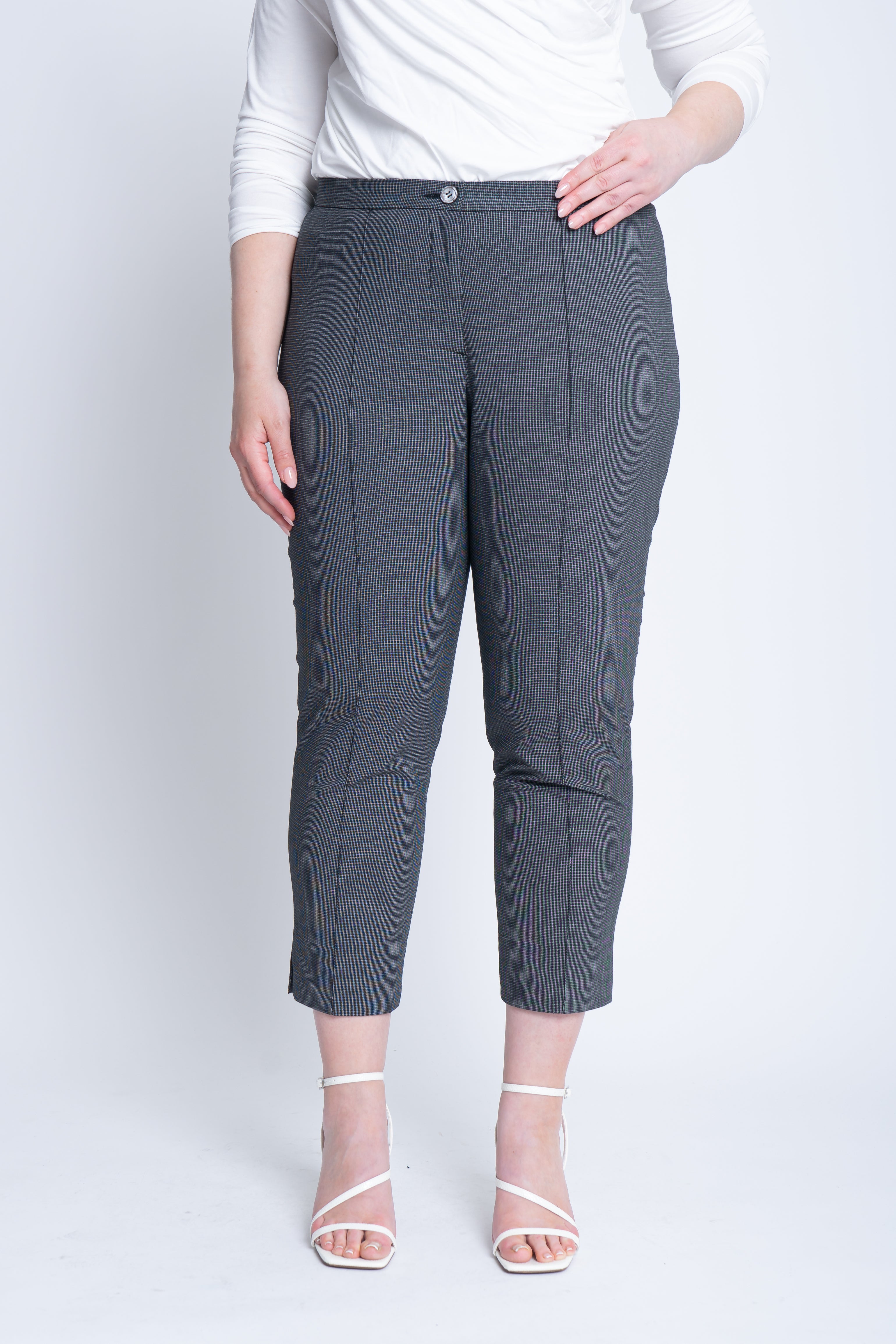 Kezia Capri Trousers in Cotton Mix - ADAM BRODY Zürich