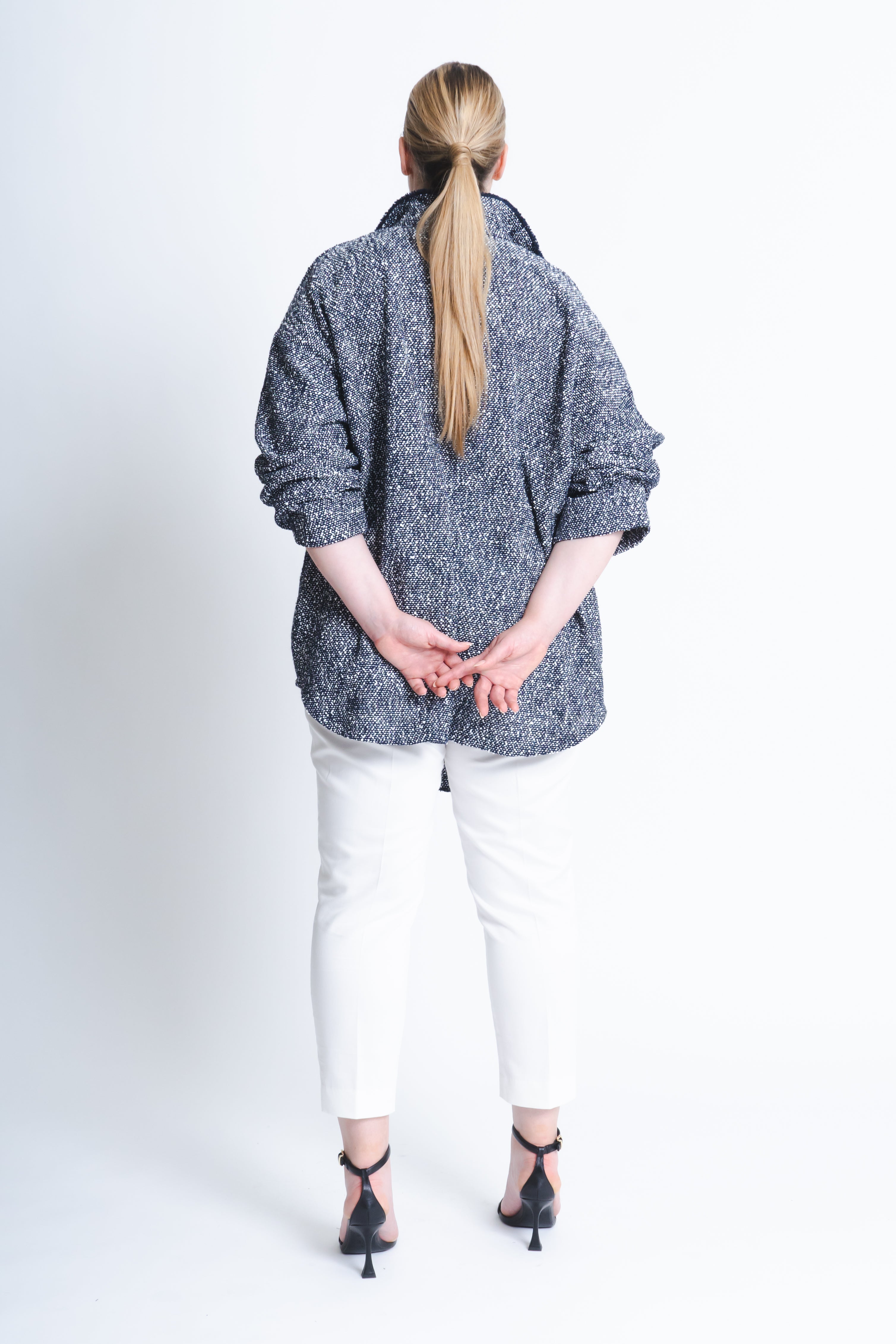 Ran Coat in Fine Cotton Bouclé - ADAM BRODY Zürich