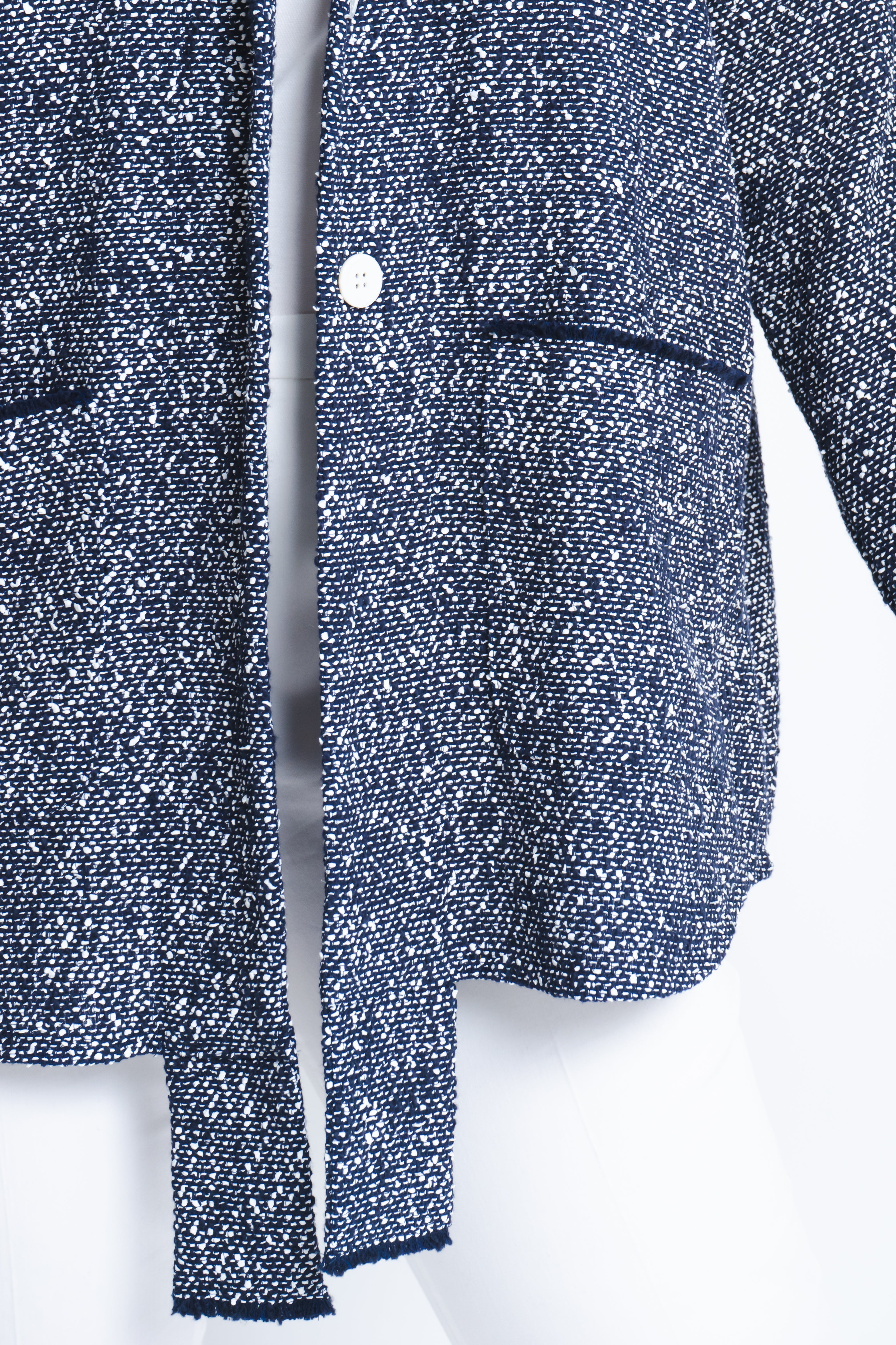 Ran Coat in Fine Cotton Bouclé - ADAM BRODY Zürich