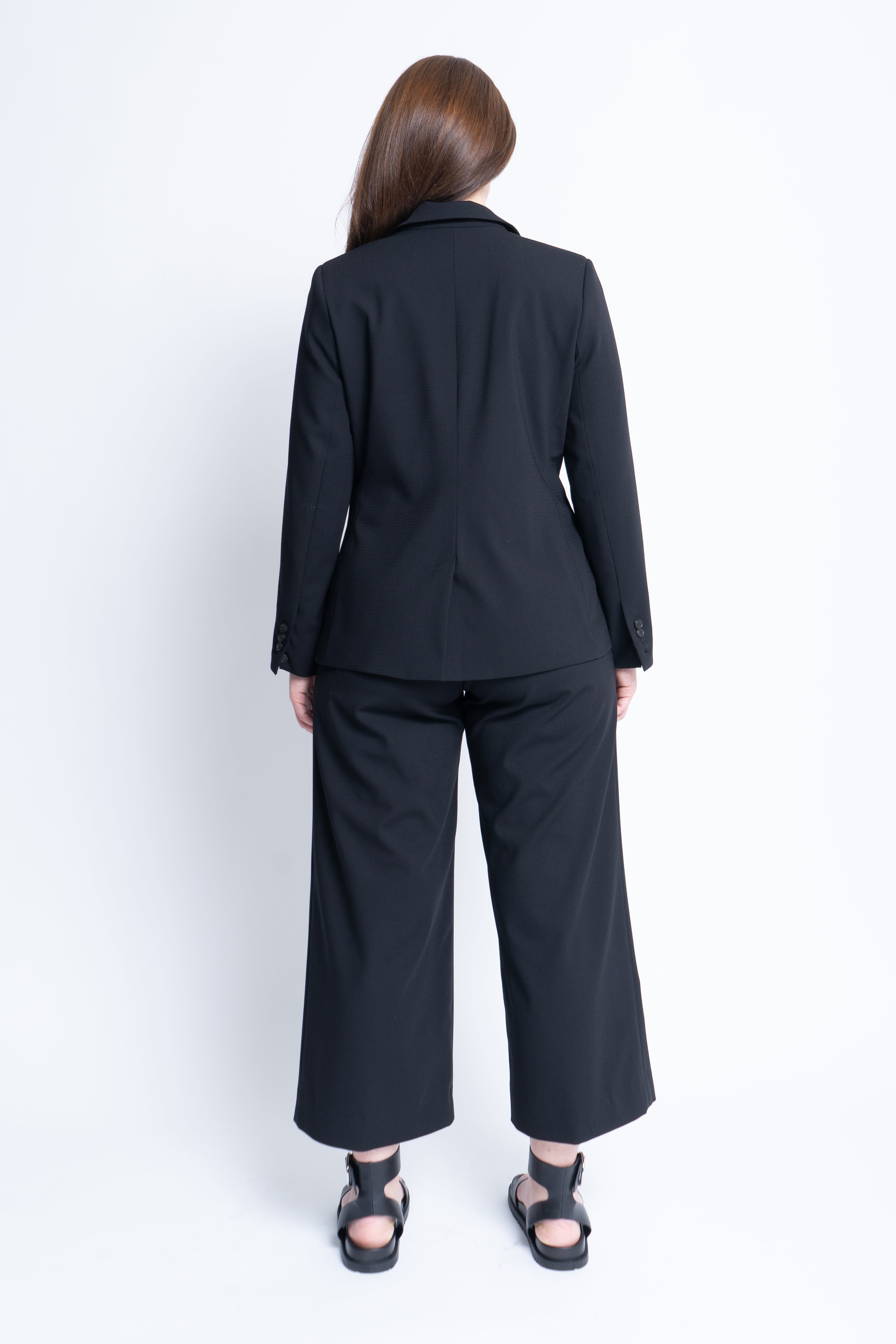 Sophia Blazer in Micro Piqué Wool Mix - ADAM BRODY Zürich