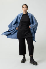 Lea Cape in Wool-Cashmere blend