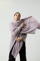 Lea Cape in Wool-Cashmere blend