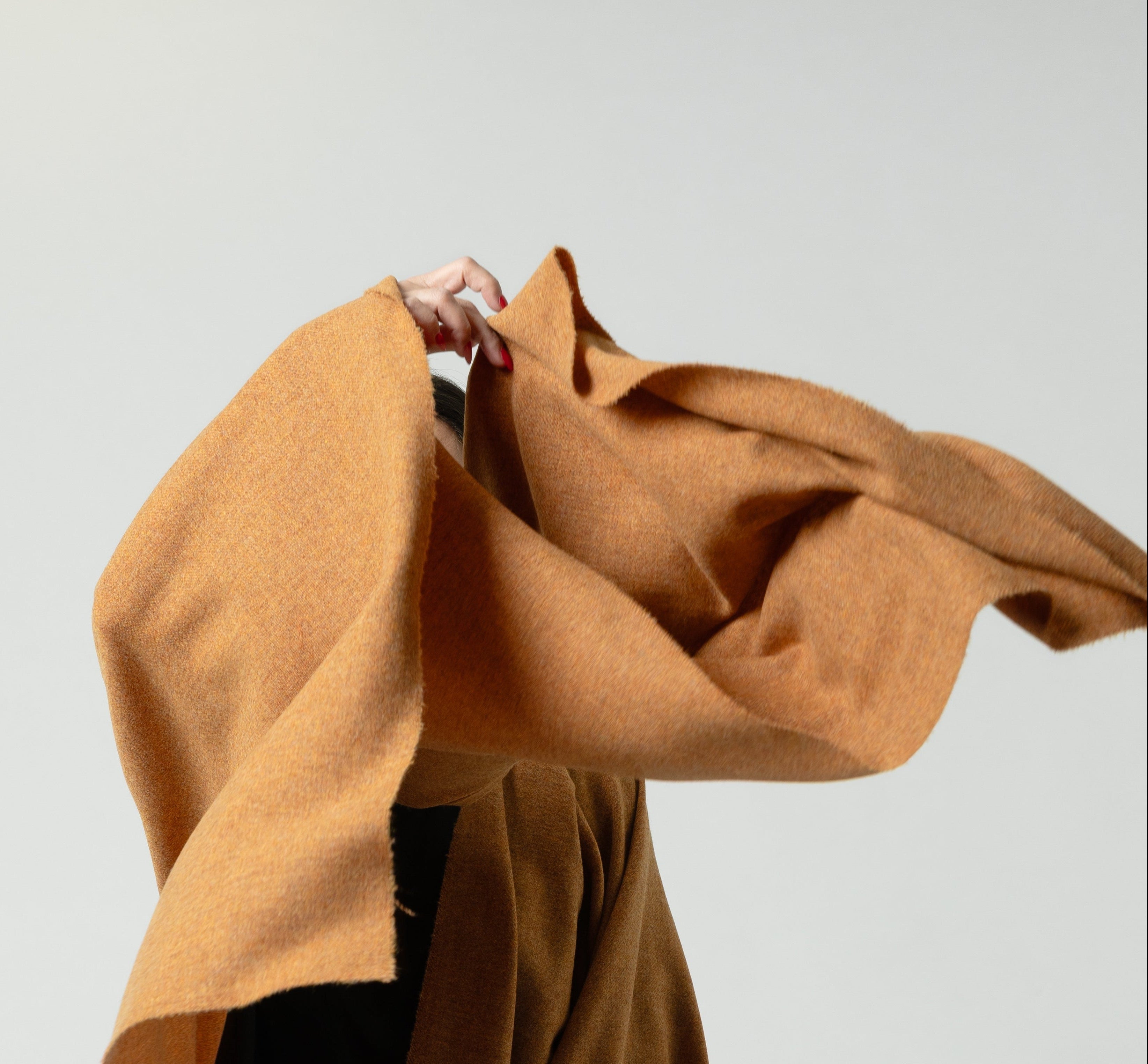 Lea Cape aus Woll-Kaschmir-Mischung