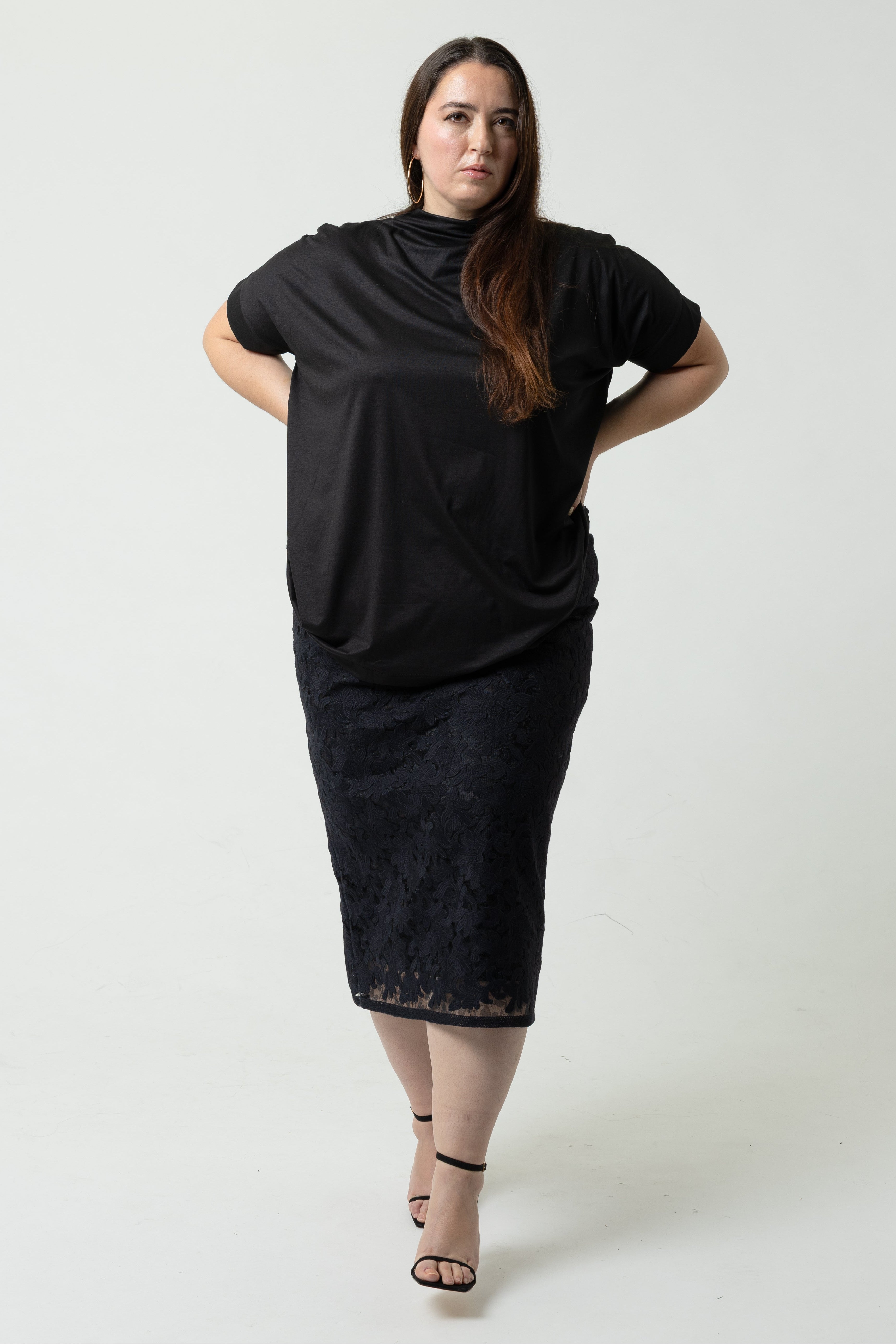 Haruka Jupes in Embroidered Lace