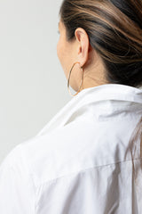 Matrix Blouse in Lightly Crushed Cotton