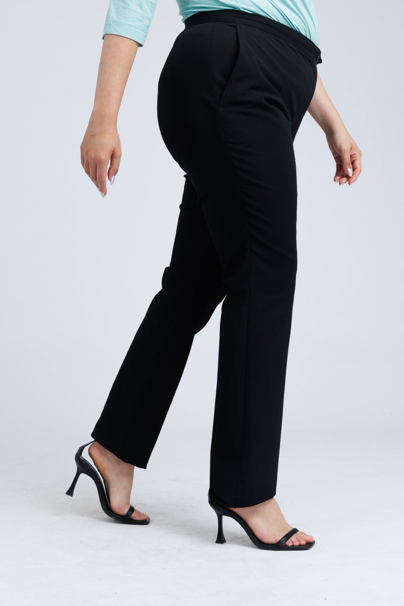 Camille Trousers in Bi-Stretch Cotton Mix - ADAM BRODY Zürich