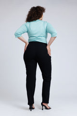 Camille Trousers in Bi-Stretch Cotton Mix - ADAM BRODY Zürich
