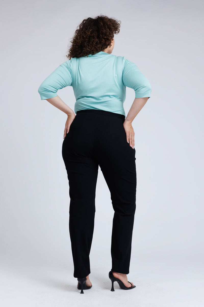 Camille Trousers in Bi-Stretch Cotton Mix - ADAM BRODY Zürich