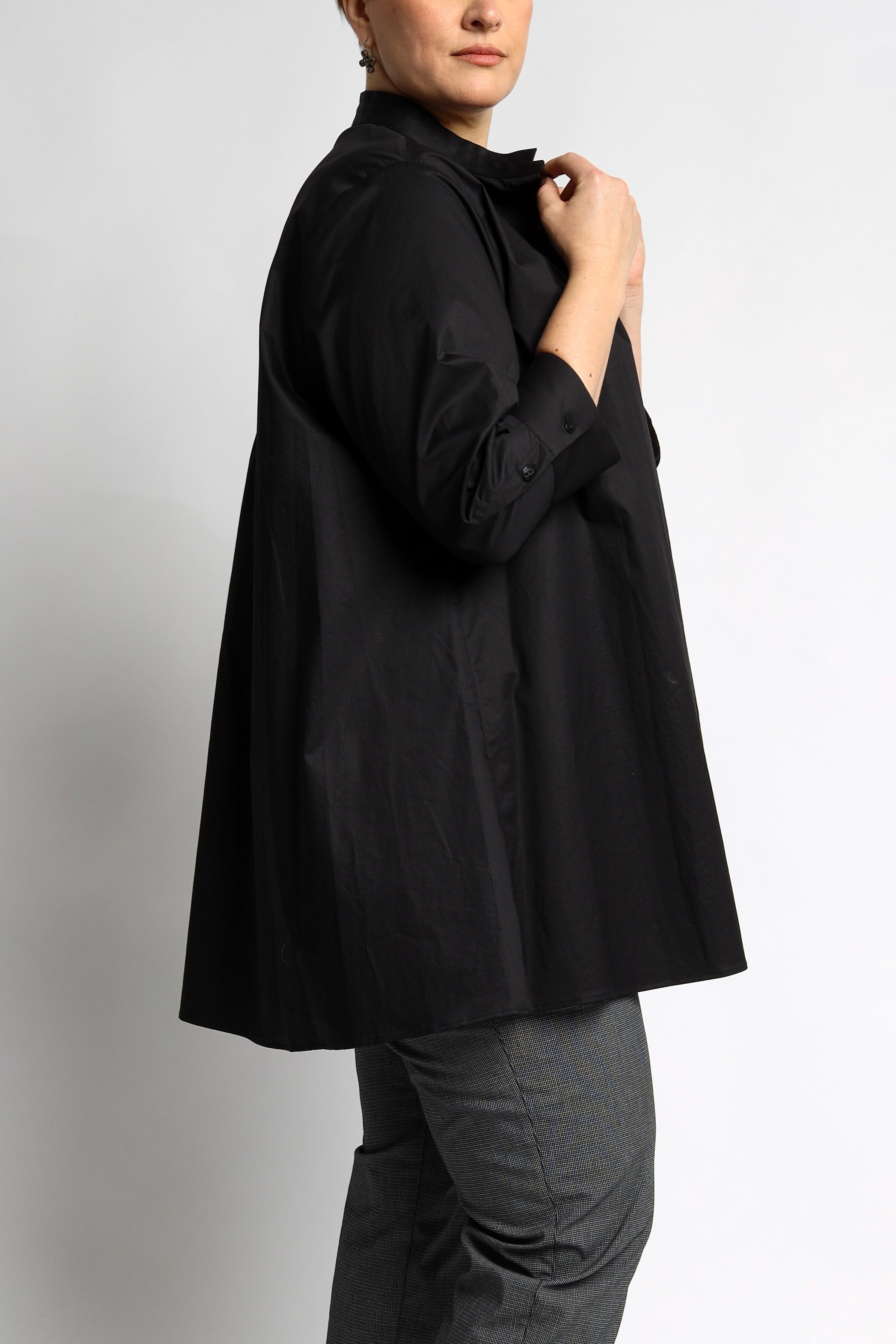 Asha Blouse in Lightly Crushed Cotton