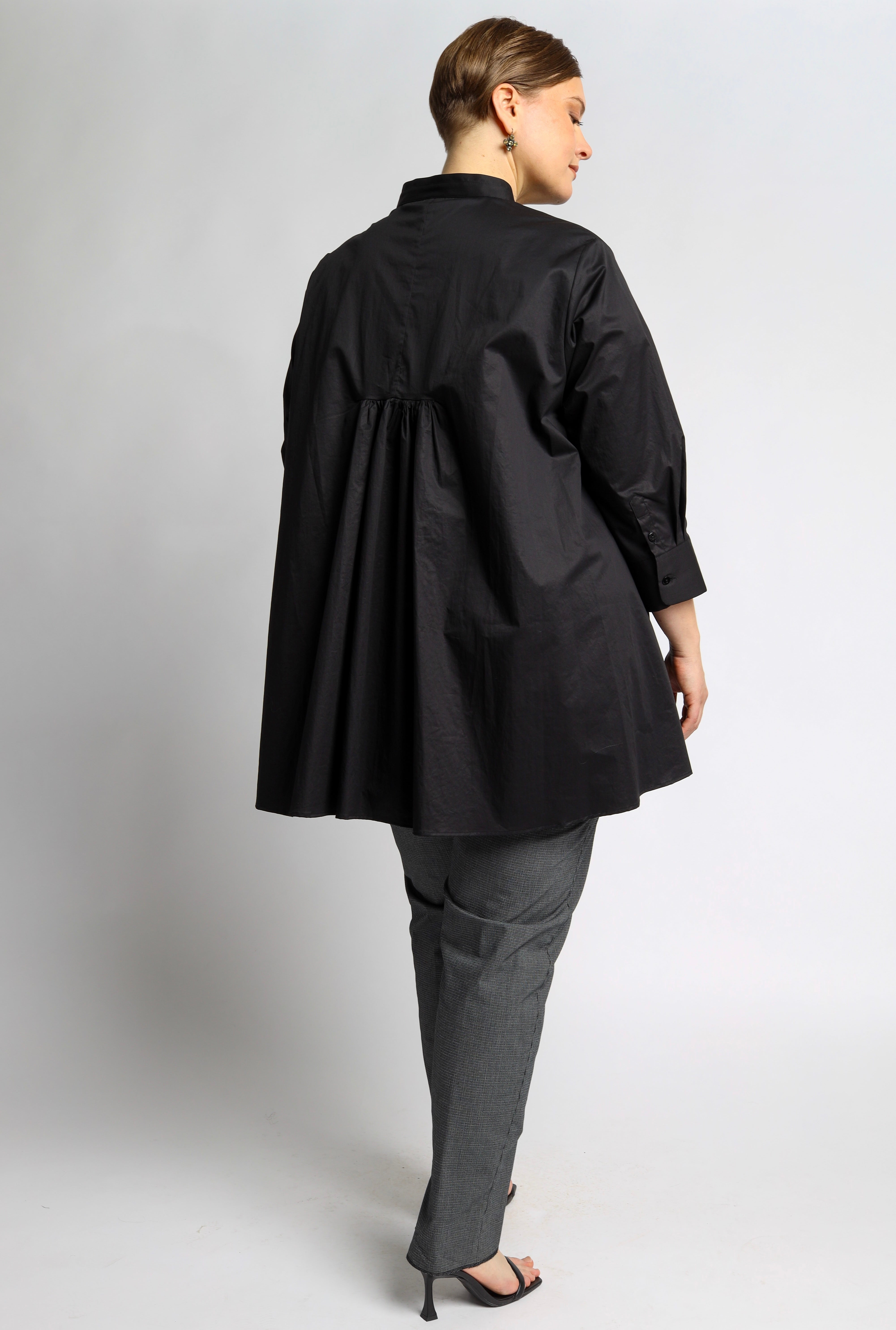 Asha Blouse in Lightly Crushed Cotton