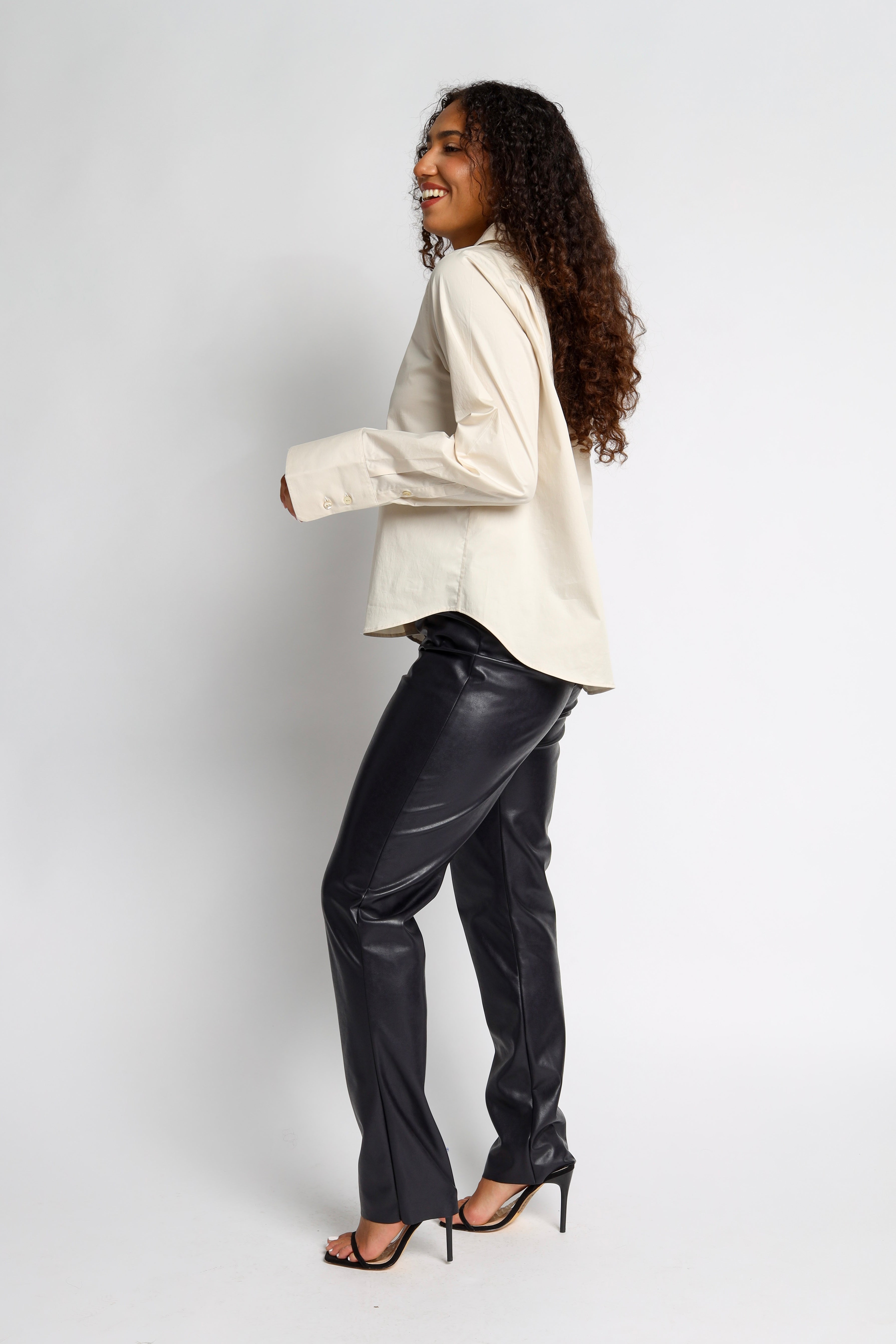 Anahit Blouse in Lightly Crushed Cotton
