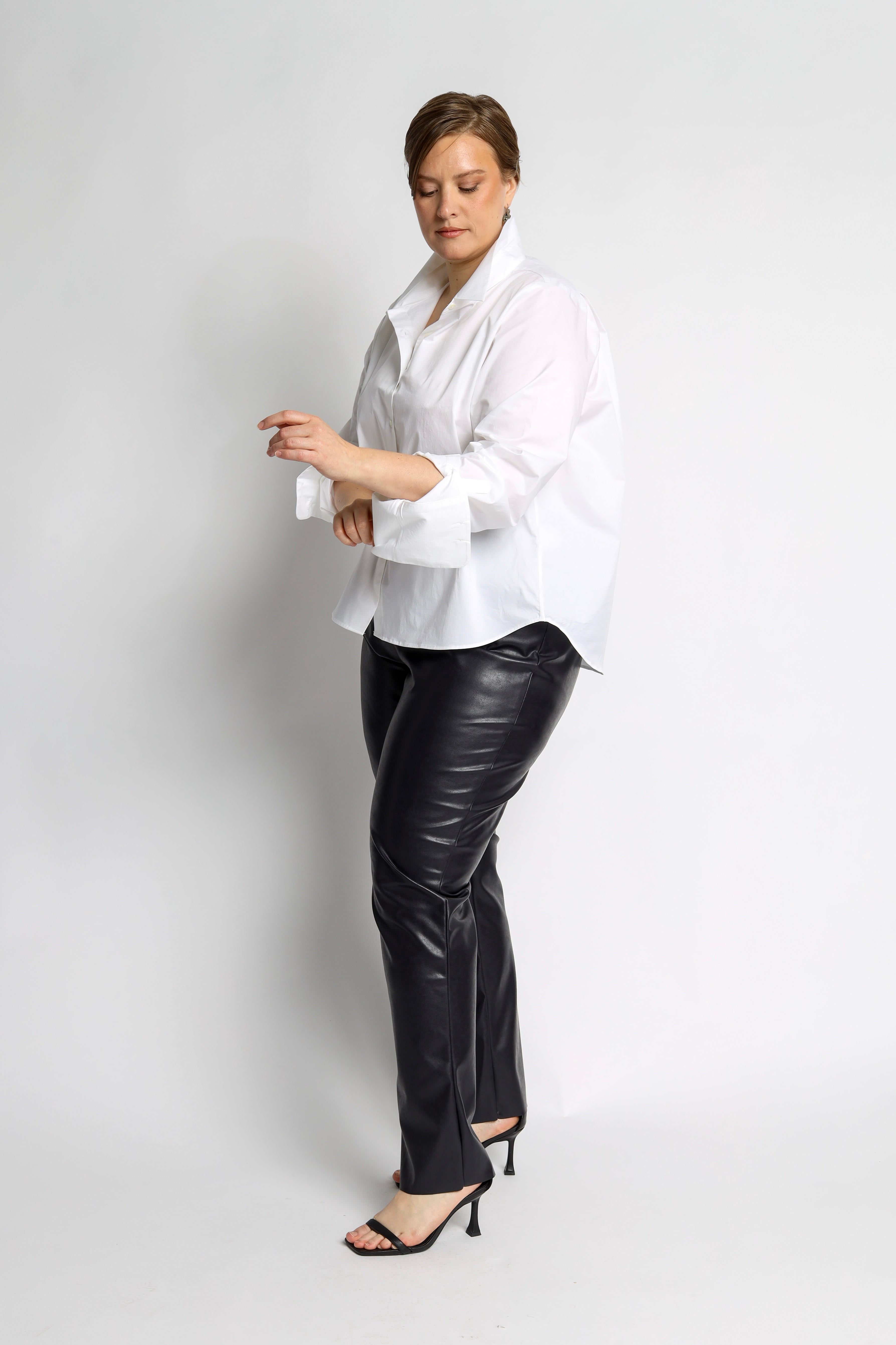 Anahit Blouse in Lightly Crushed Cotton