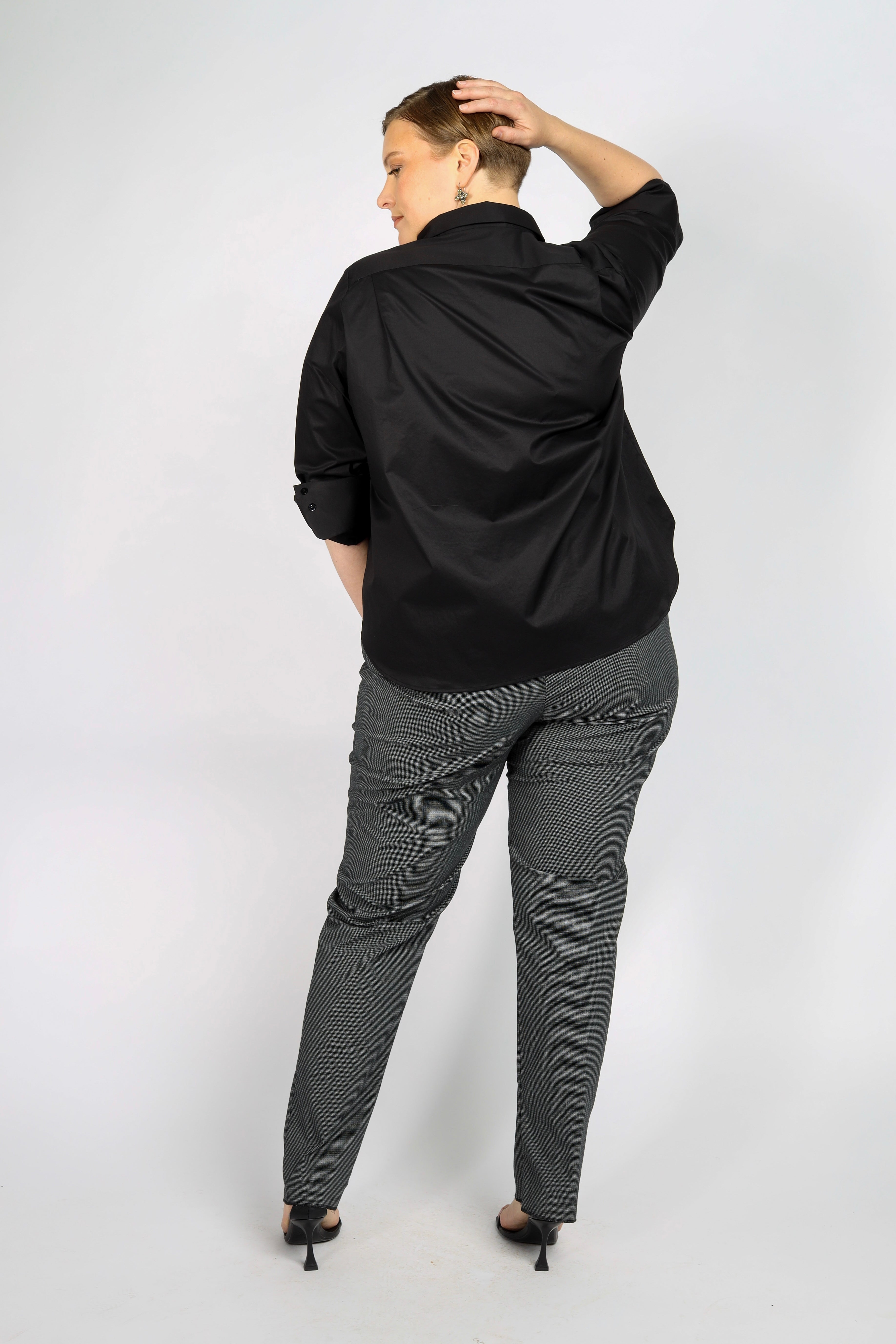 Anahit Blouse in Lightly Crushed Cotton