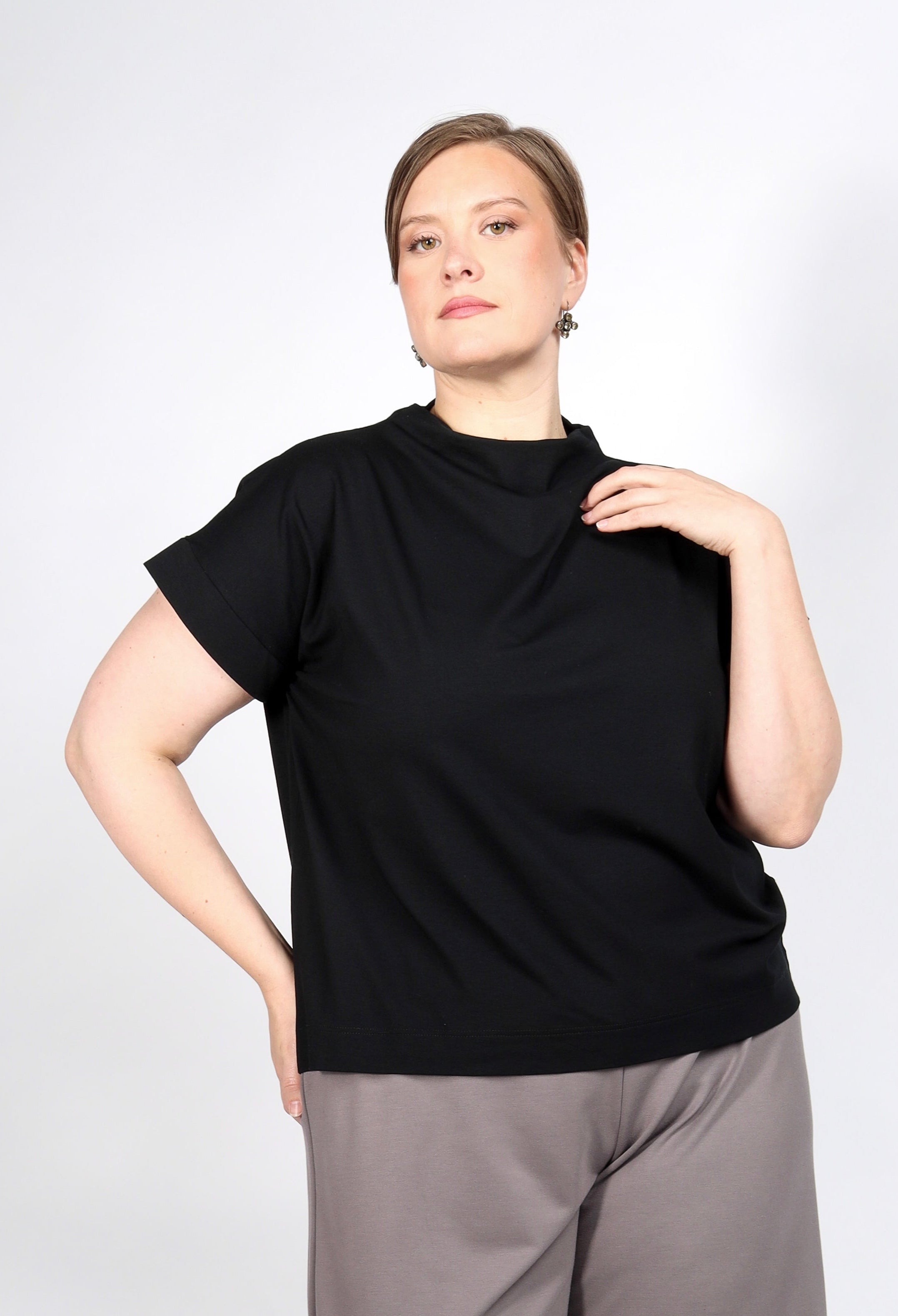 Anda Shirt in Viskose-Jersey