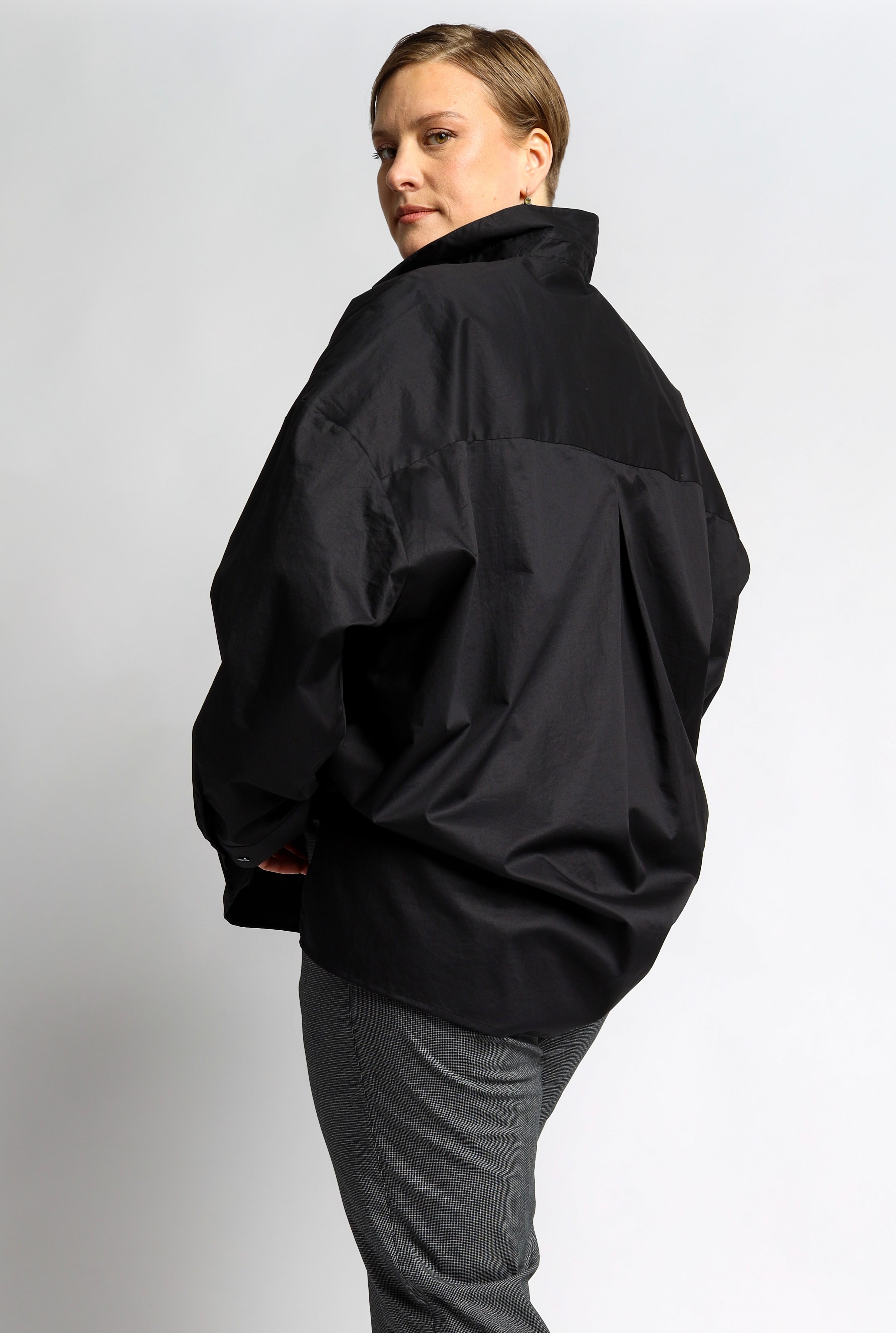 Adika Bluse in Leicht gecrashter Baumwolle