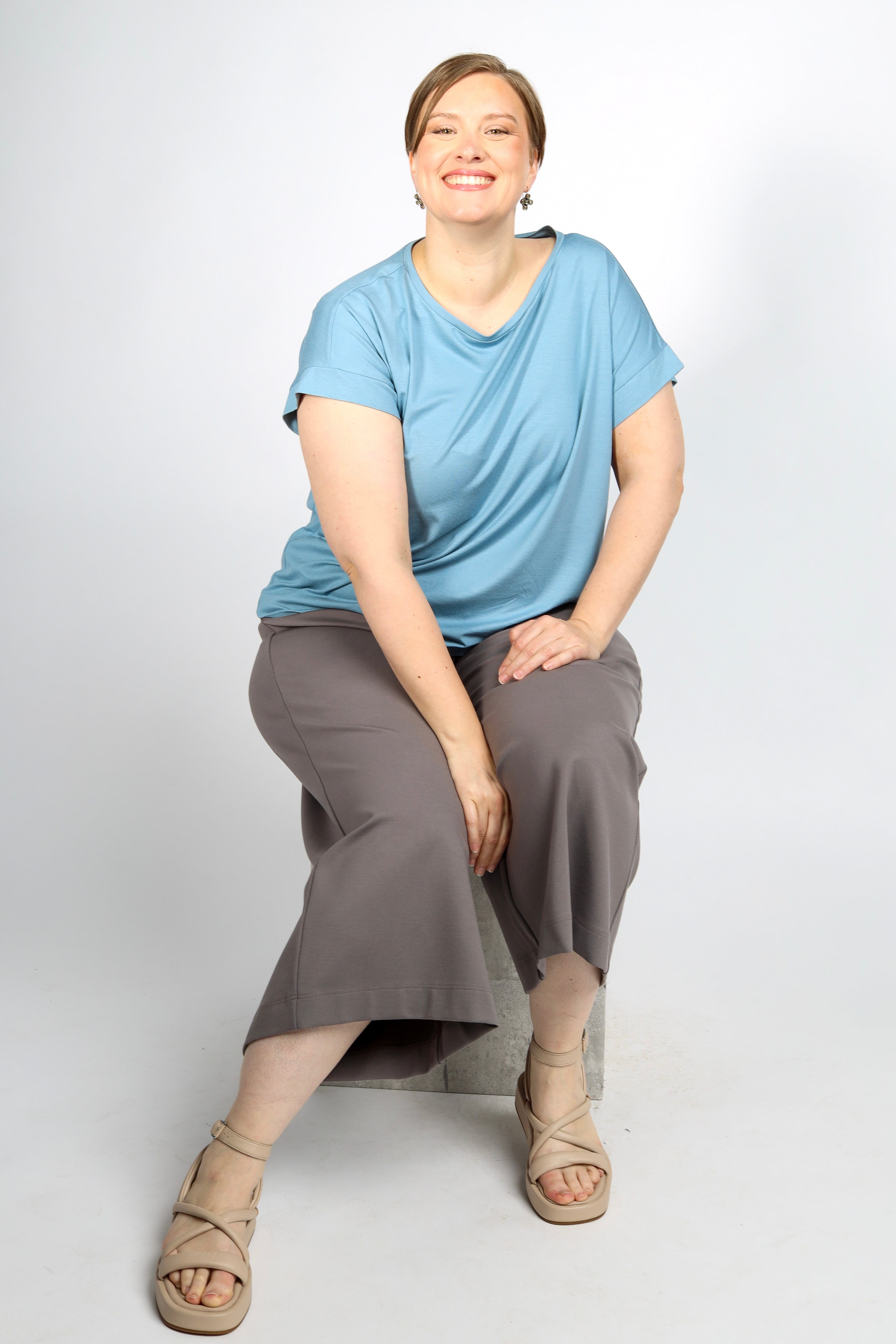 Adani Shirt in Viscose-Jersey