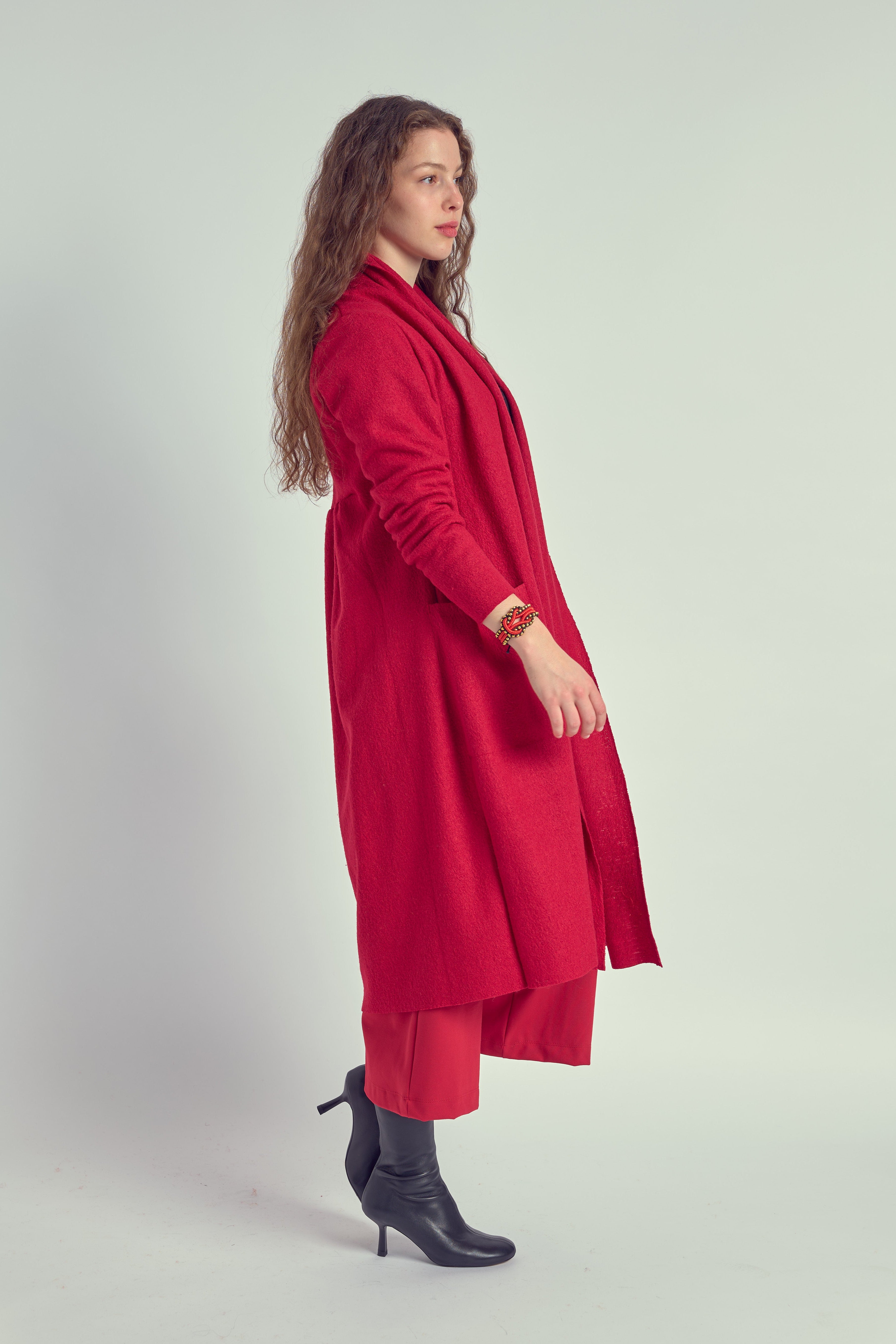 Erika Cardigan in Viskose-Wolle