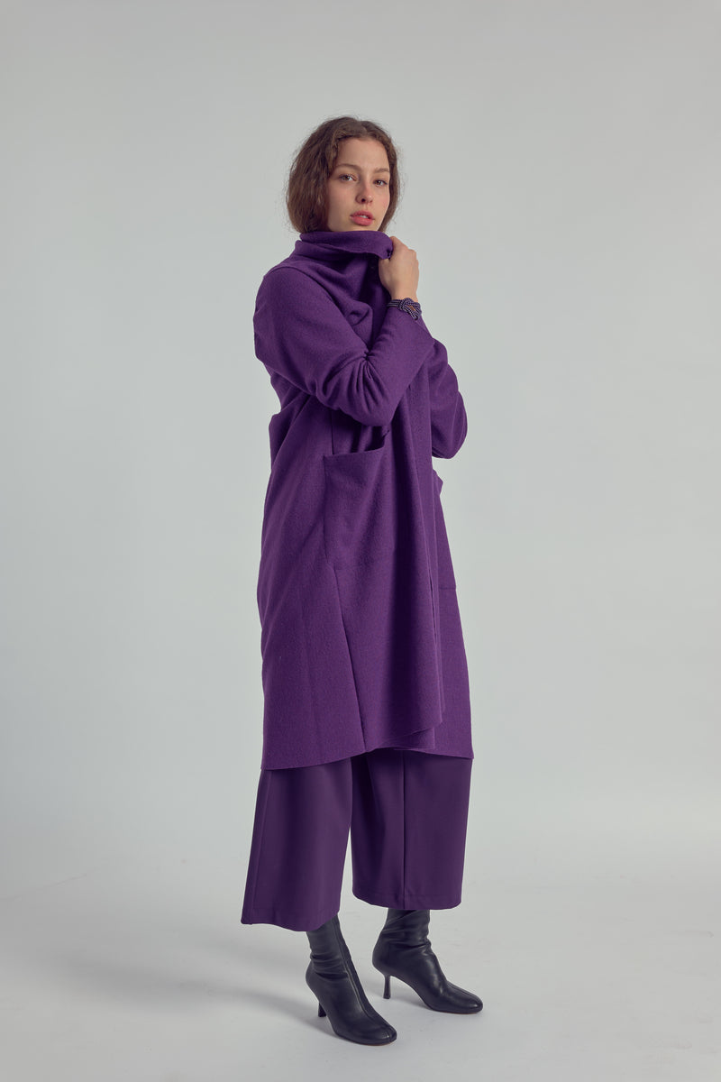 Erika Cardigan in Viscose-Wool