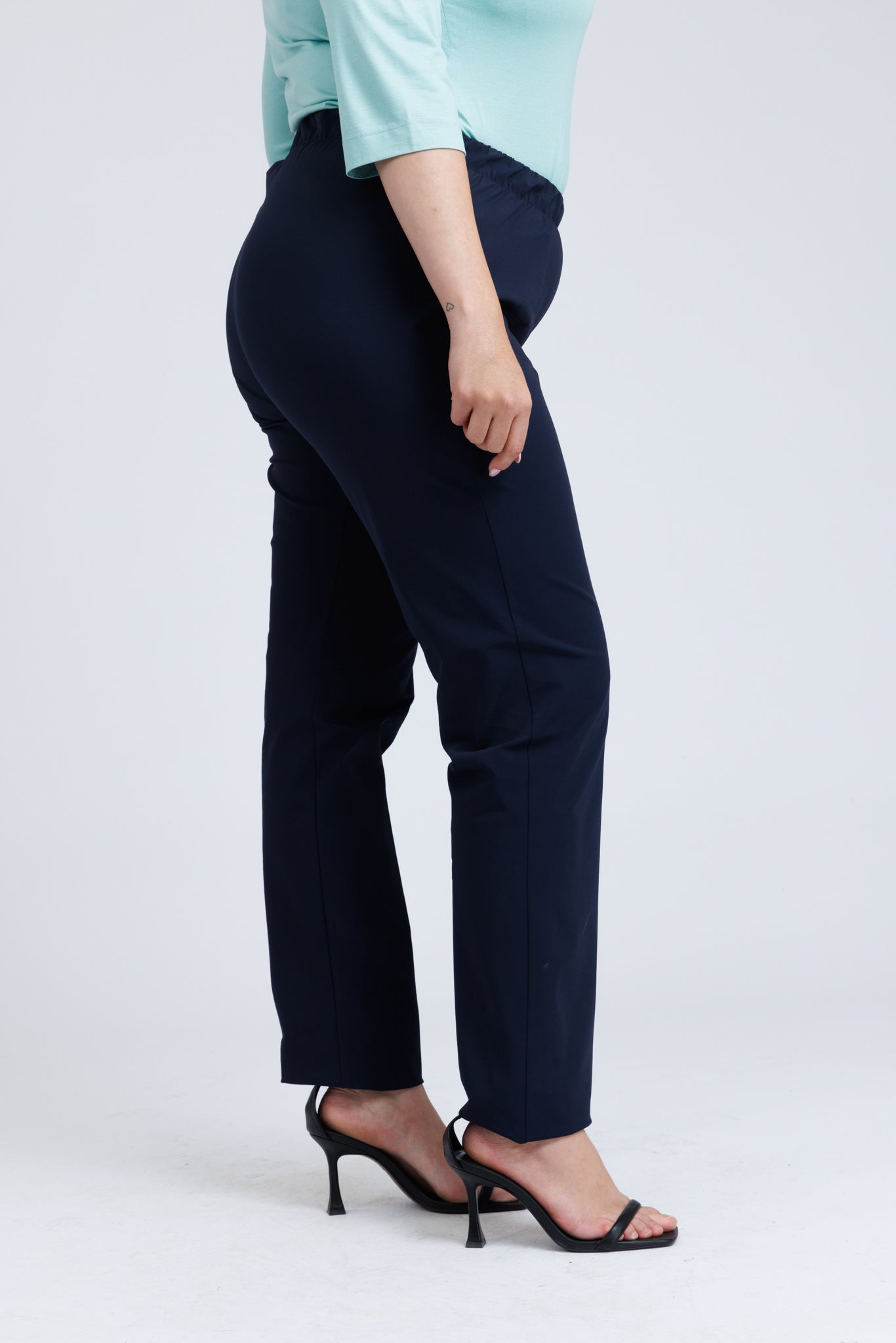 Marina Trousers in Cotton Bi-Stretch - ADAM BRODY Zürich