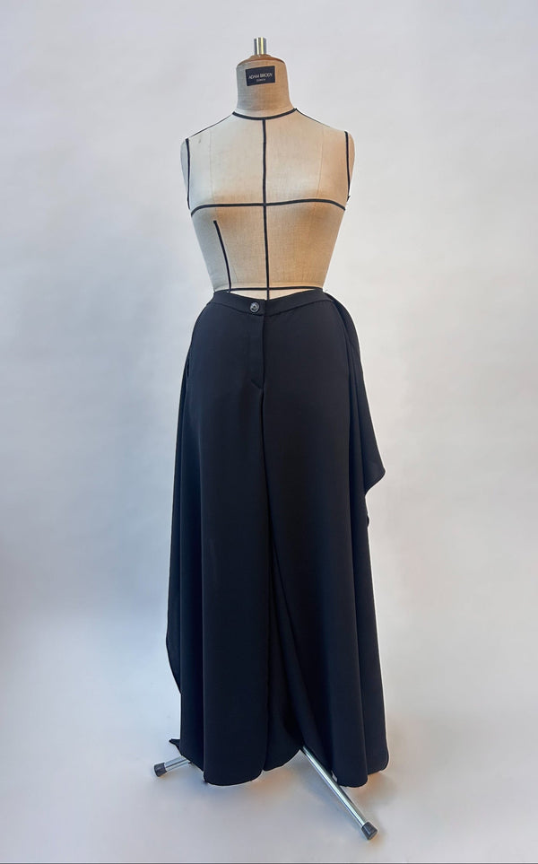 extra wide flaired trousers