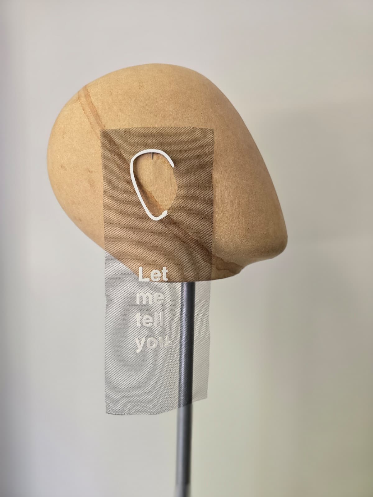Love Note Ear Cuff - 3D Print on Tulle