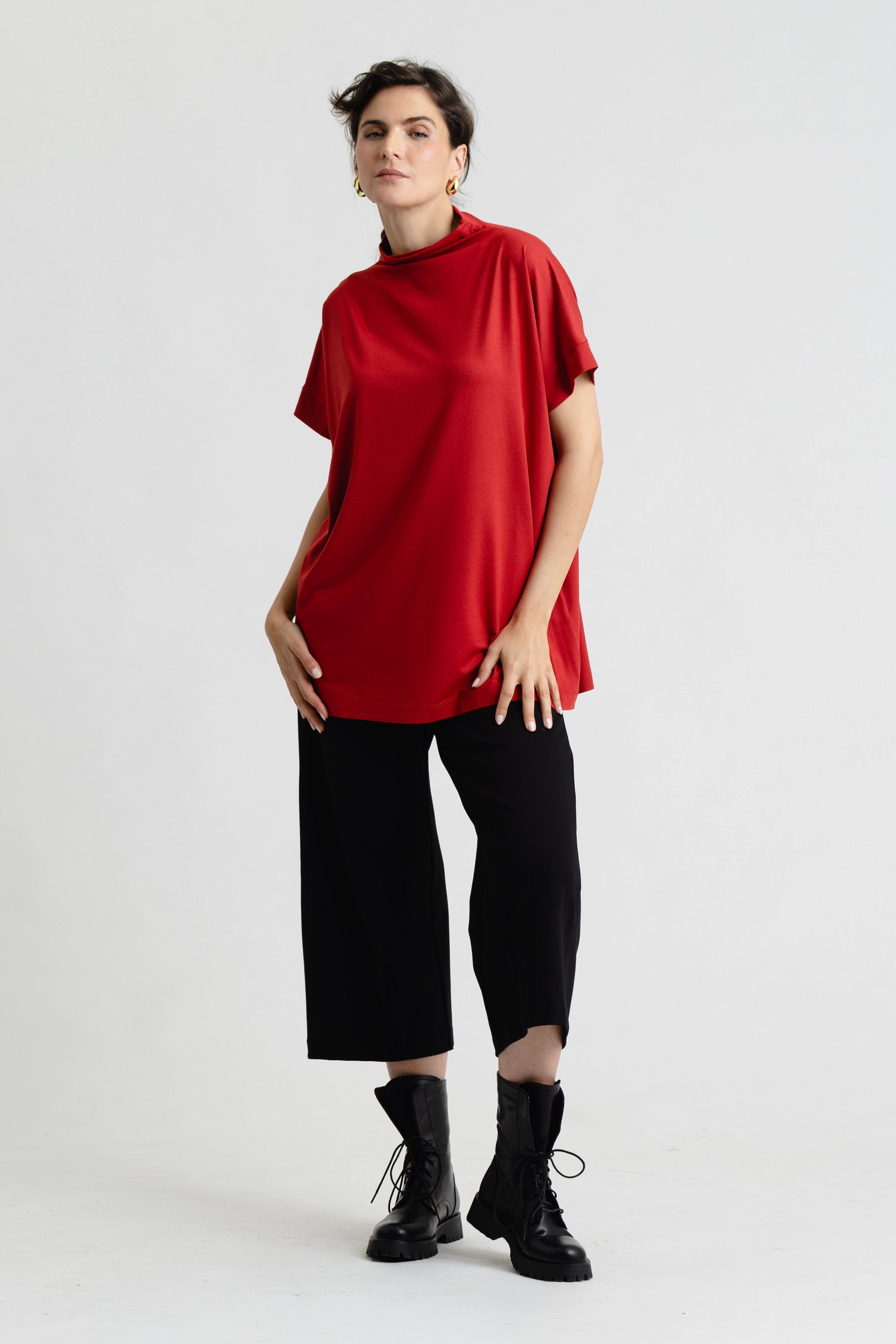 Aris T-Shirt in Viscose - Jersey