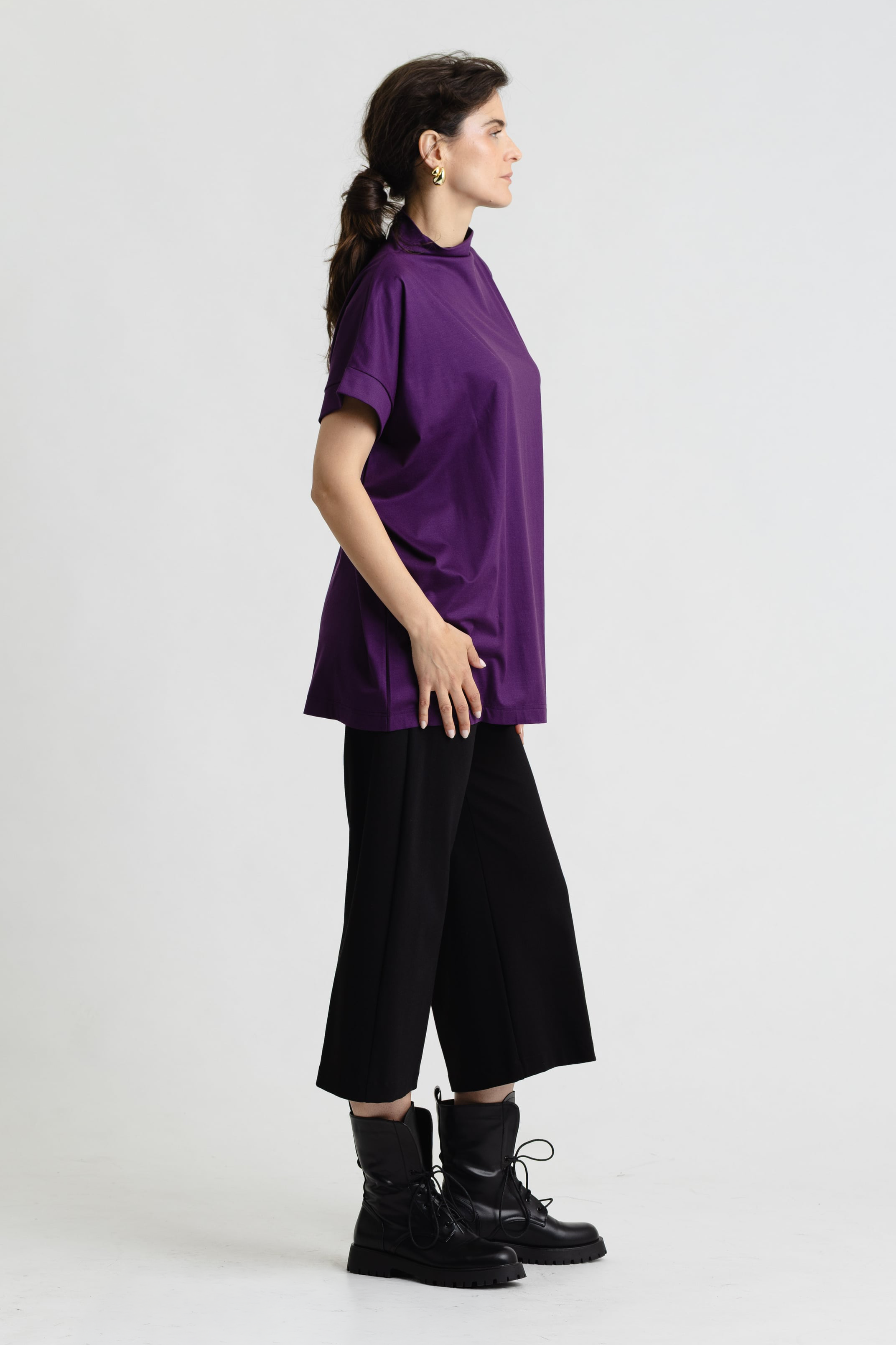 Aris T-Shirt in Viscose - Jersey