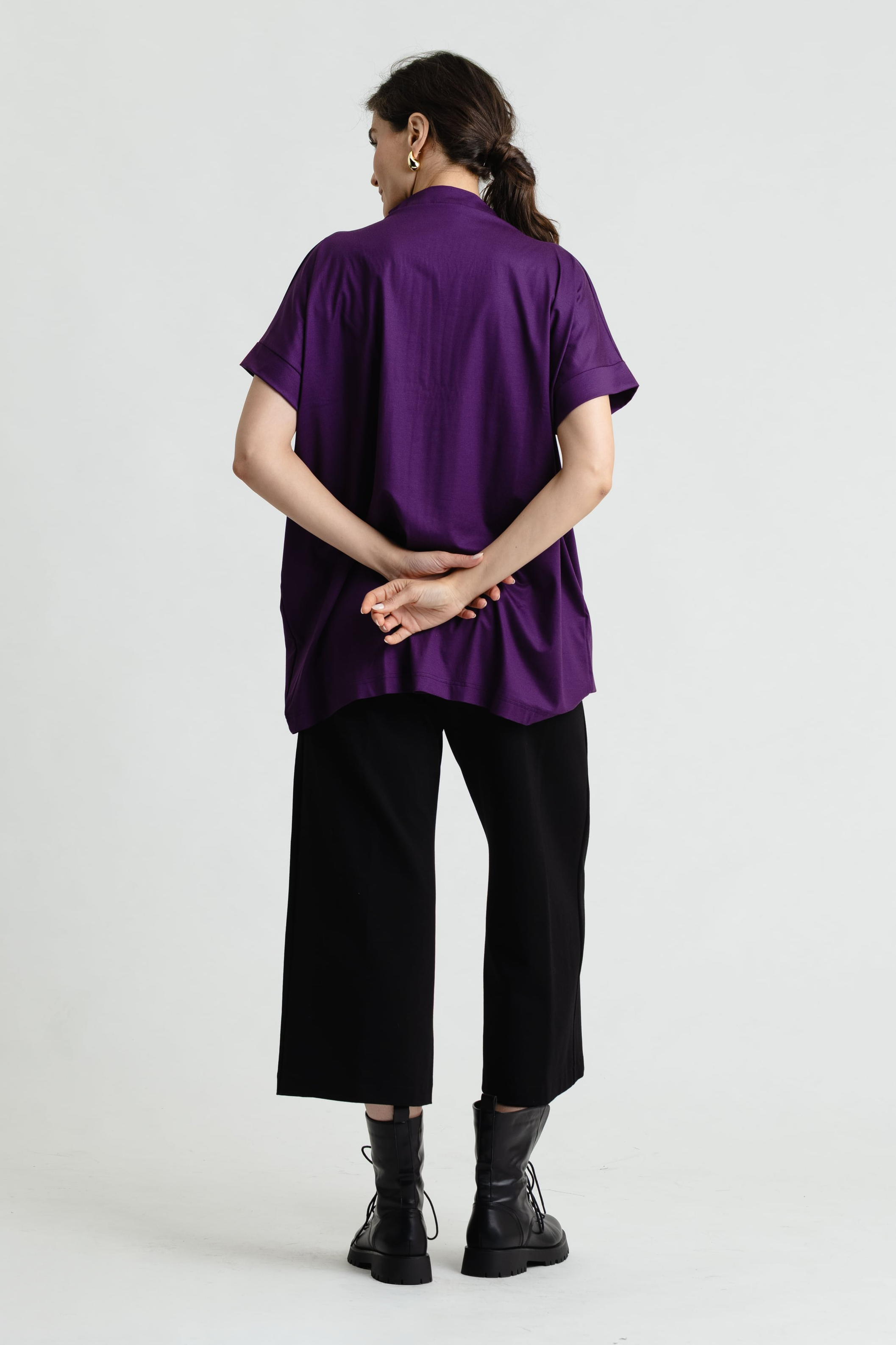 Aris T-Shirt in Viscose - Jersey