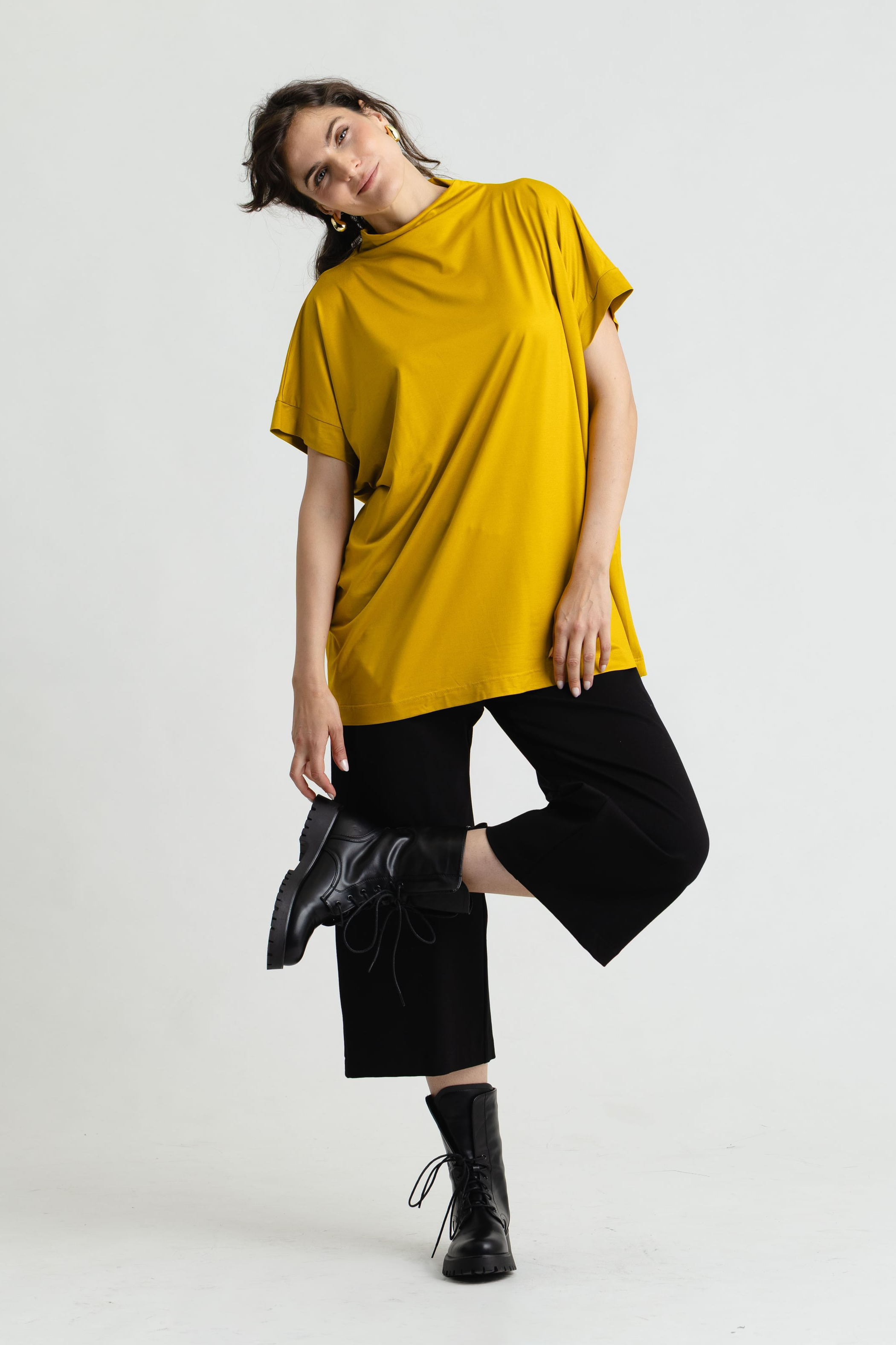 Aris T-Shirt in Viscose - Jersey
