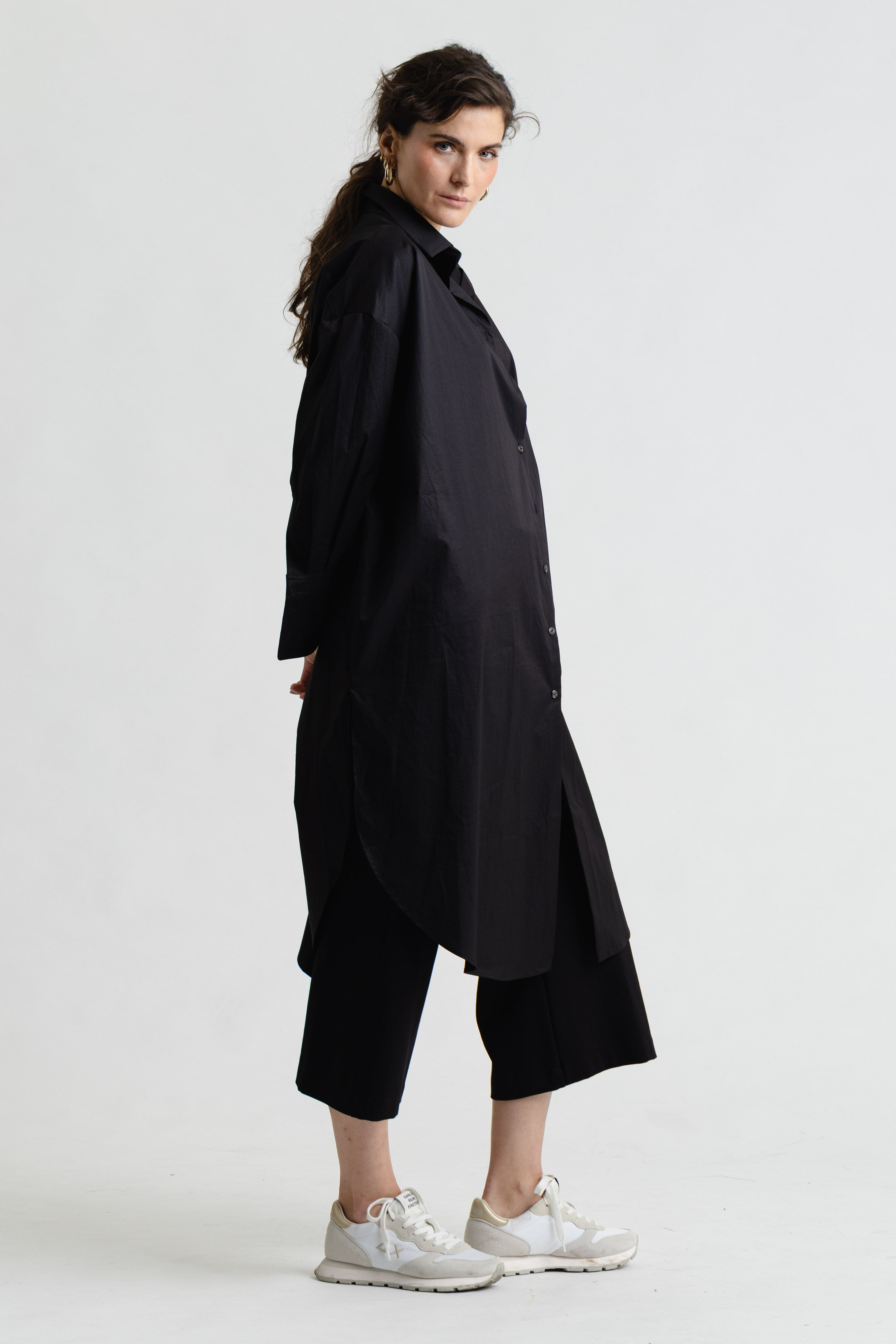 Galore Blouse in Lightly Crushed Cotton