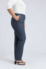 Thea Trousers in Micro Piqué Cotton Mix - ADAM BRODY Zürich