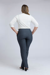 Thea Trousers in Micro Piqué Cotton Mix - ADAM BRODY Zürich