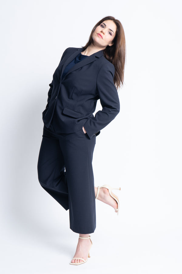 Ava Blazer in Cool Wool Stretch - ADAM BRODY Zürich