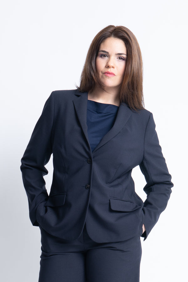 Ava Blazer in Cool Wool Stretch - ADAM BRODY Zürich
